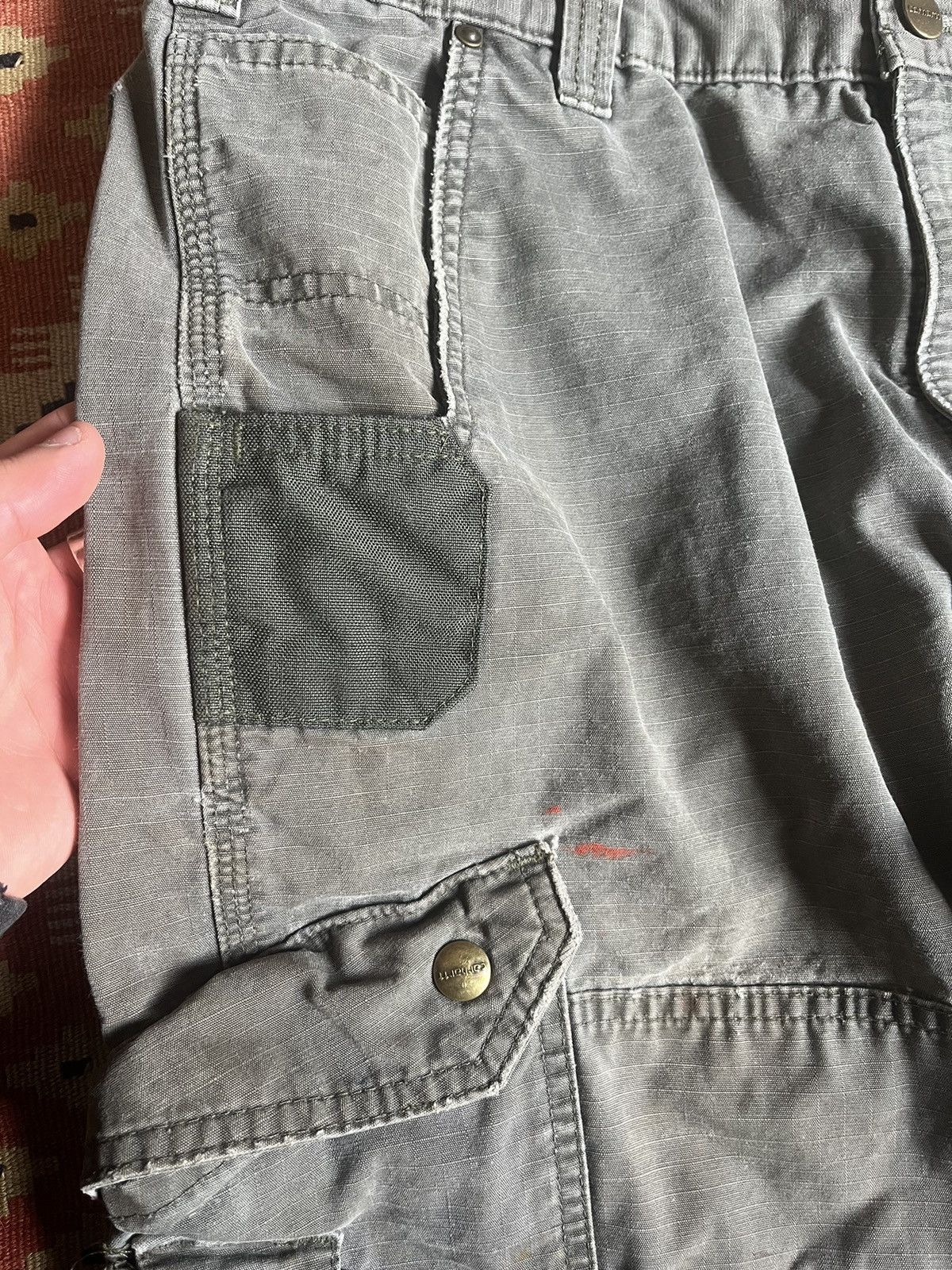 Carhartt Carhartt double knee cargo pants MOS Size US 35 - 5 Thumbnail