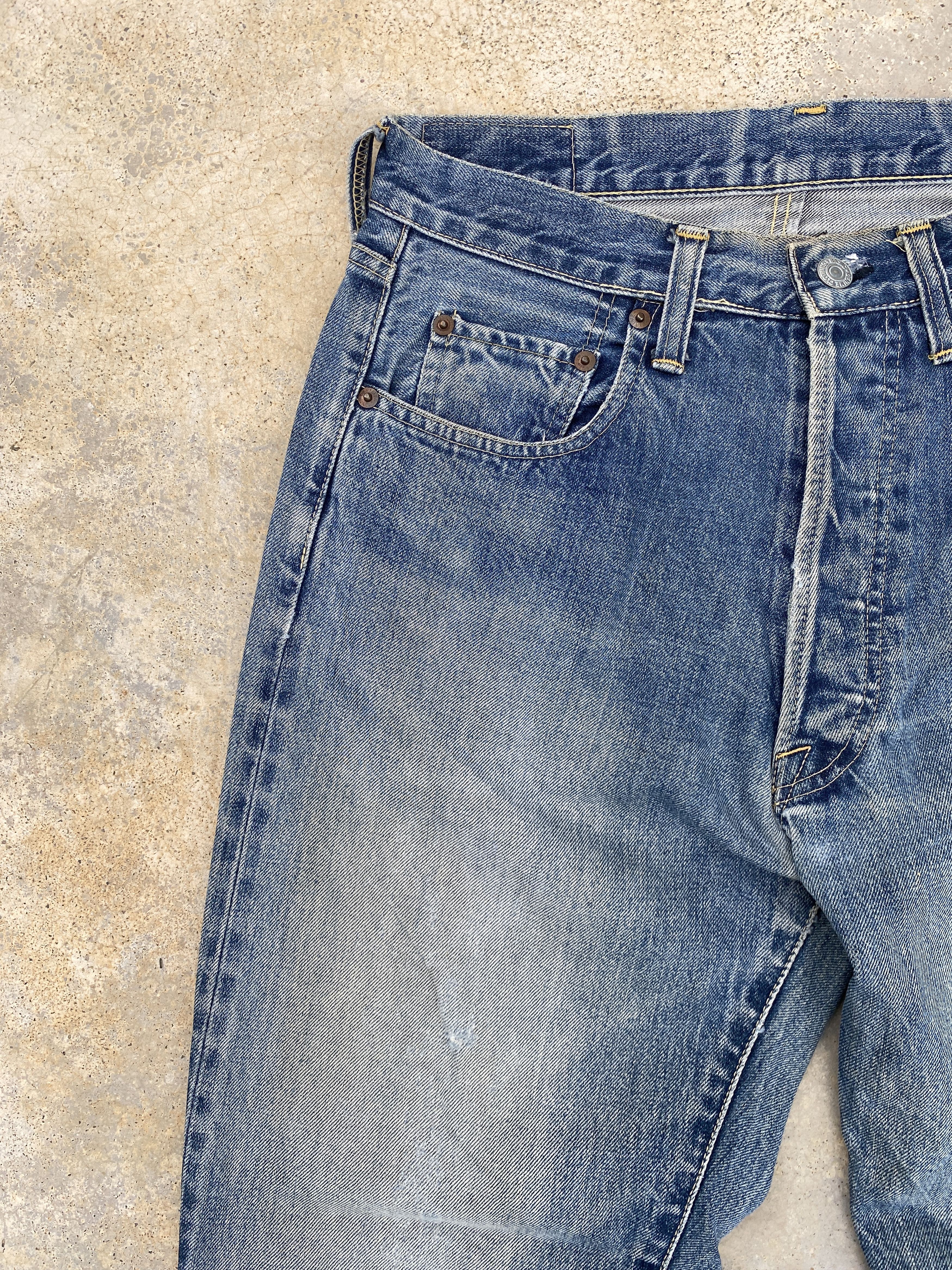 Denime × Japanese Brand Denime Lot 1889 Selvedge Jeans Size US 31 - 2 Thumbnail