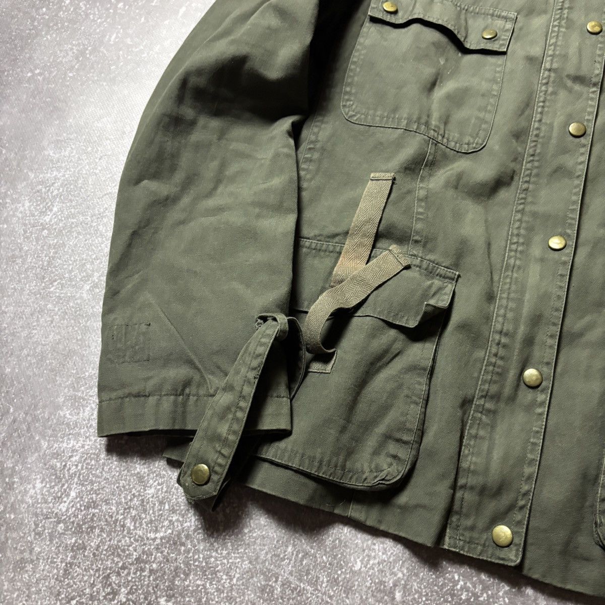 Vintage Napoleon VINTAGE Y2K MILITARY JACKET JAPAN STYLE AVANT GARDE Size S / US 4 / IT 40 - 4 Thumbnail