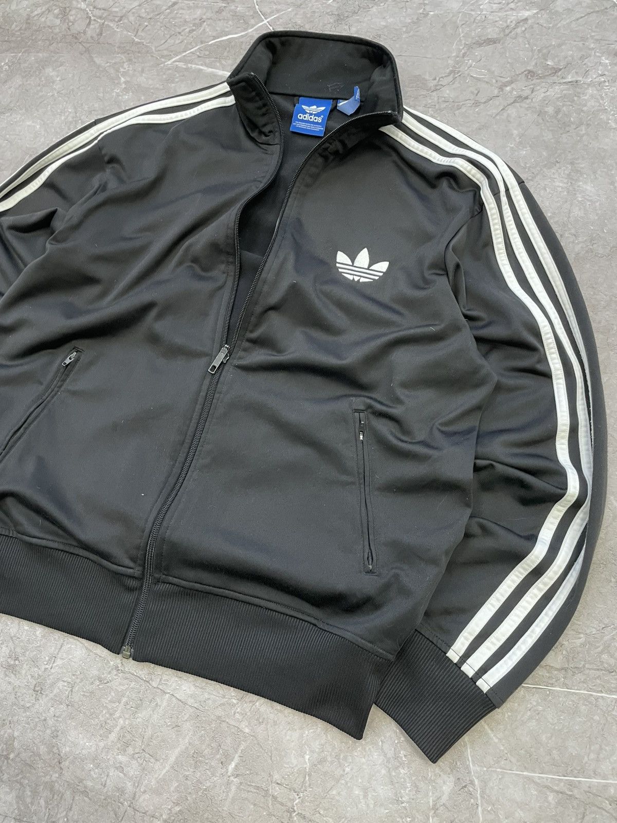 Adidas × Vintage ADIDAS Original Y-3 style Vintage Zip Up red Full Striped Size US M / EU 48-50 / 2 - 5 Thumbnail