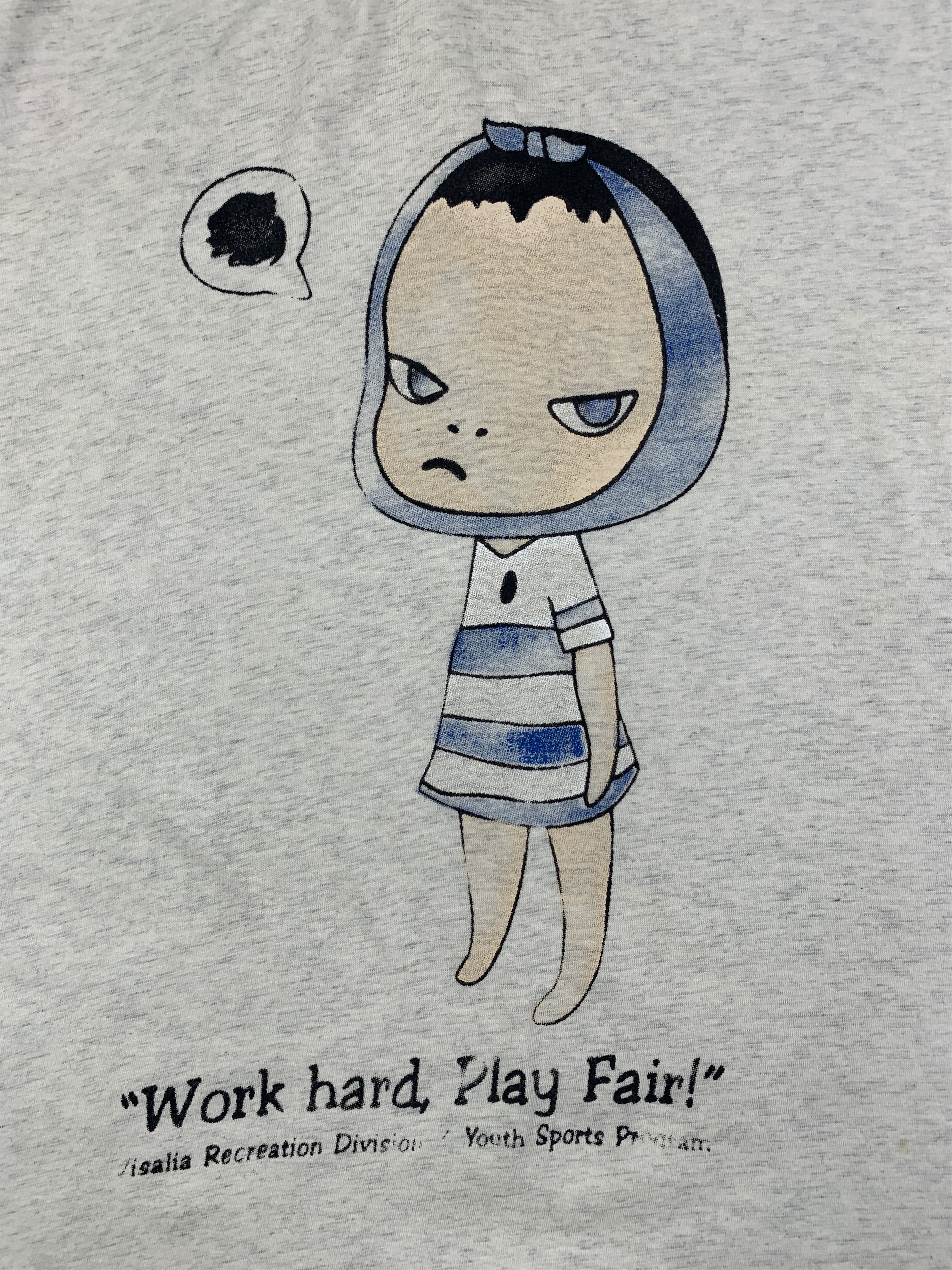 Japanese Brand Yoshimoto Nara Art Off White Hooded Tee (M) Size M / US 6-8 / IT 42-44 - 4 Thumbnail