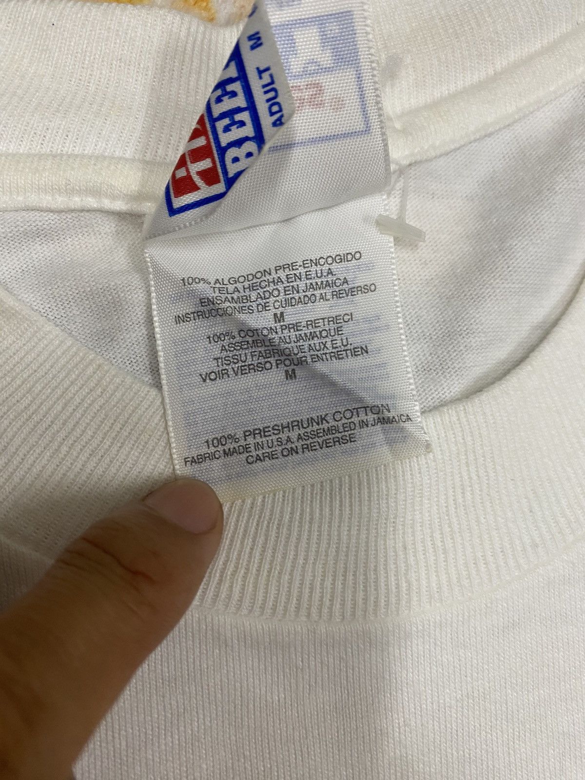 Disney × Hanes × Vintage Y2K WALT DISNEY WORLD TEE MCDONALD’s EXCLUSIVE 90s RARE TEE Size US M / EU 48-50 / 2 - 6 Thumbnail