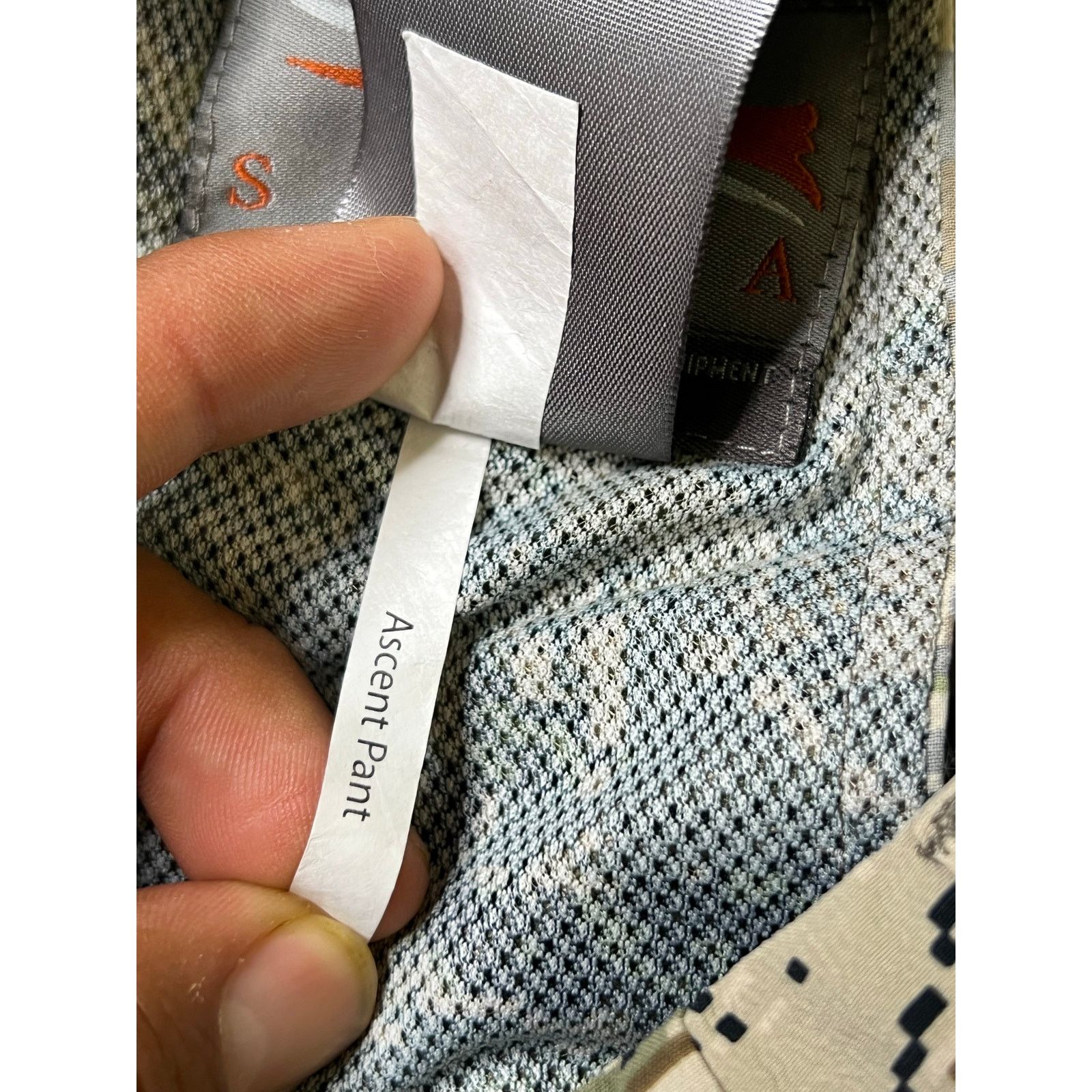SITKA Sitka Gear Ascent Pants Mens 36 Gray Camo Open Country Size US 36 / EU 52 - 6 Thumbnail