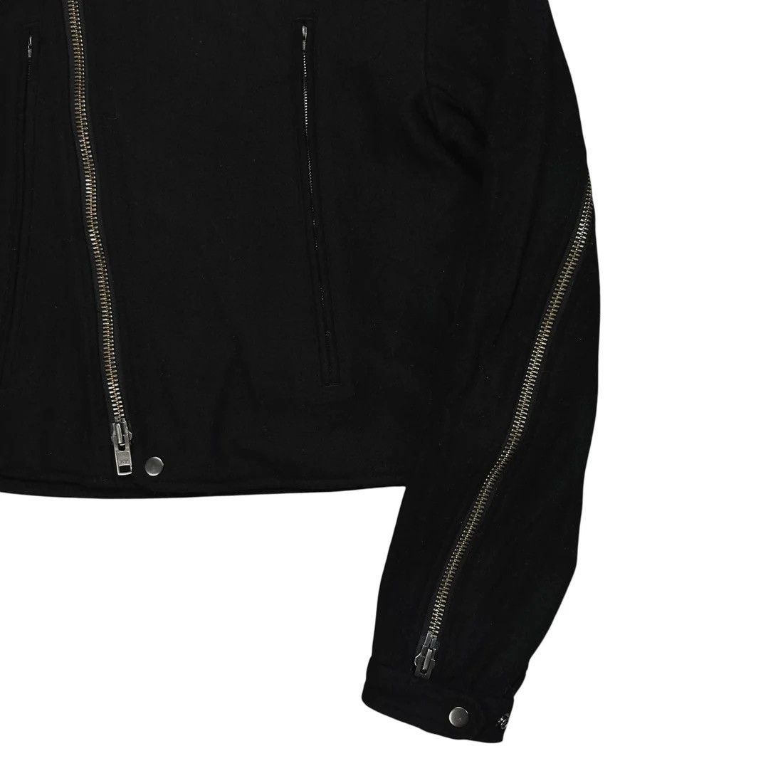 Yohji Yamamoto Yohji Yamamoto Pour Homme Back Zip Wool Bomber Jacket - AW14 Size US S / EU 44-46 / 1 - 7 Thumbnail