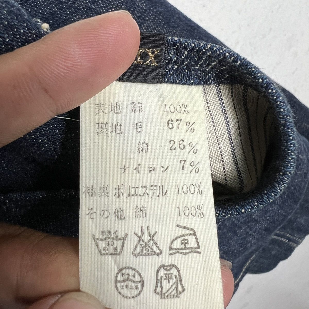 Kapital 🔥 Super Rare Archives Vintage Kapital Navy Denim Cpo Jacket Size US XL / EU 56 / 4 - 19 Thumbnail