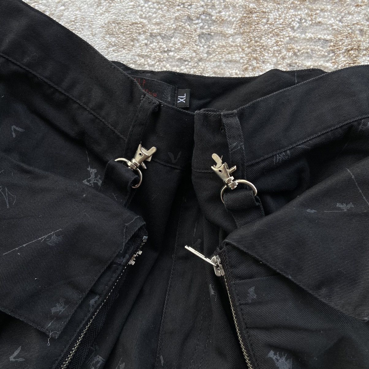 Japanese Brand × Seditionaries × Tripp NYC 🛒SENDOFFER🛒 Japanese G.L.P Punk Gothic Bondage Pants Size US 34 / EU 50 - 13 Thumbnail