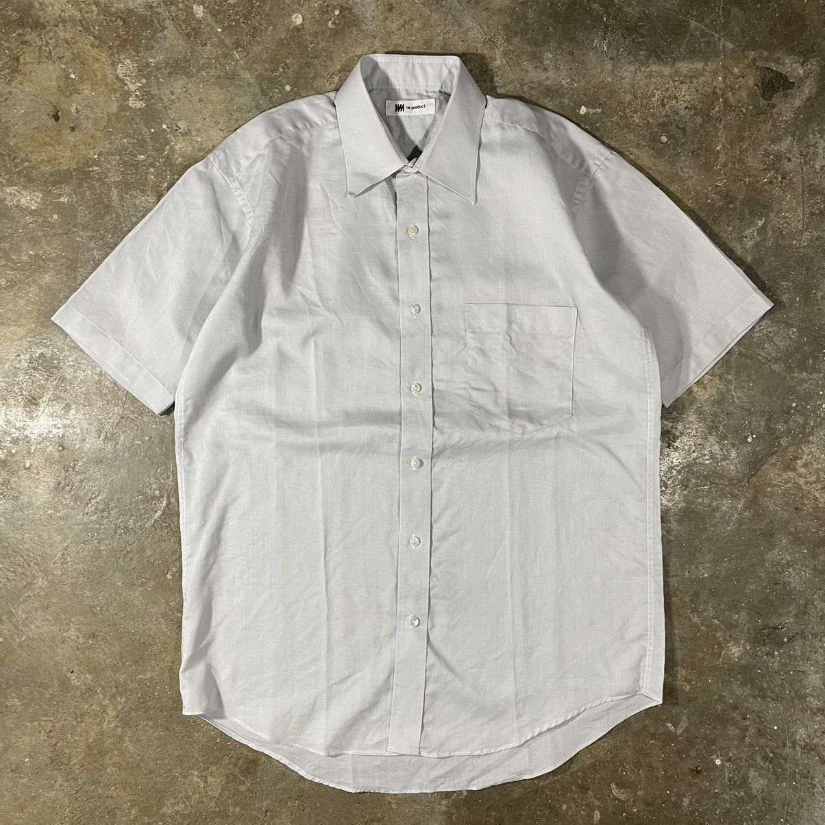 Designer × Issey Miyake × Japanese Brand iM Product By iSSey Miyake Formal Shirt Size US M / EU 48-50 / 2 - 2 Thumbnail