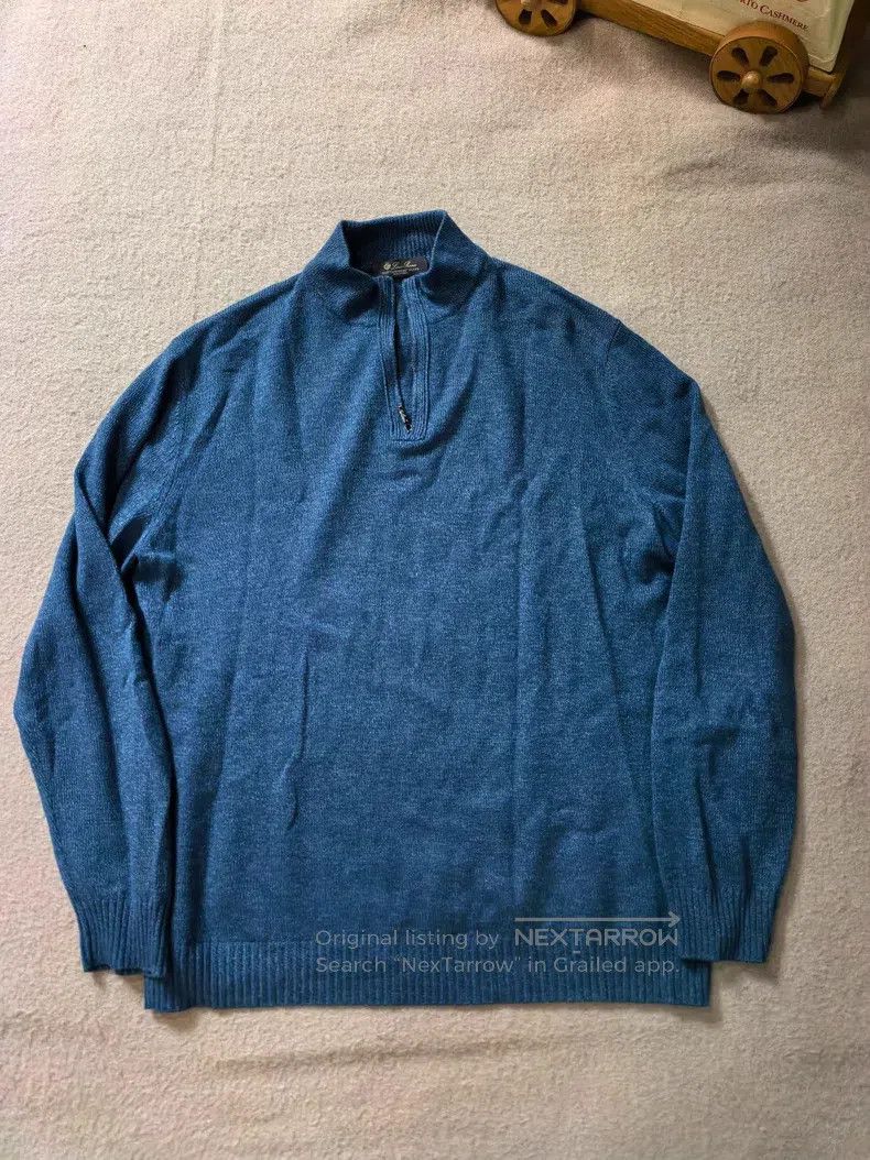 Loro Piana Loro Piana Exquisite Baby Cashmere Tweed Sweater Size US XL / EU 56 / 4 - 1 Thumbnail