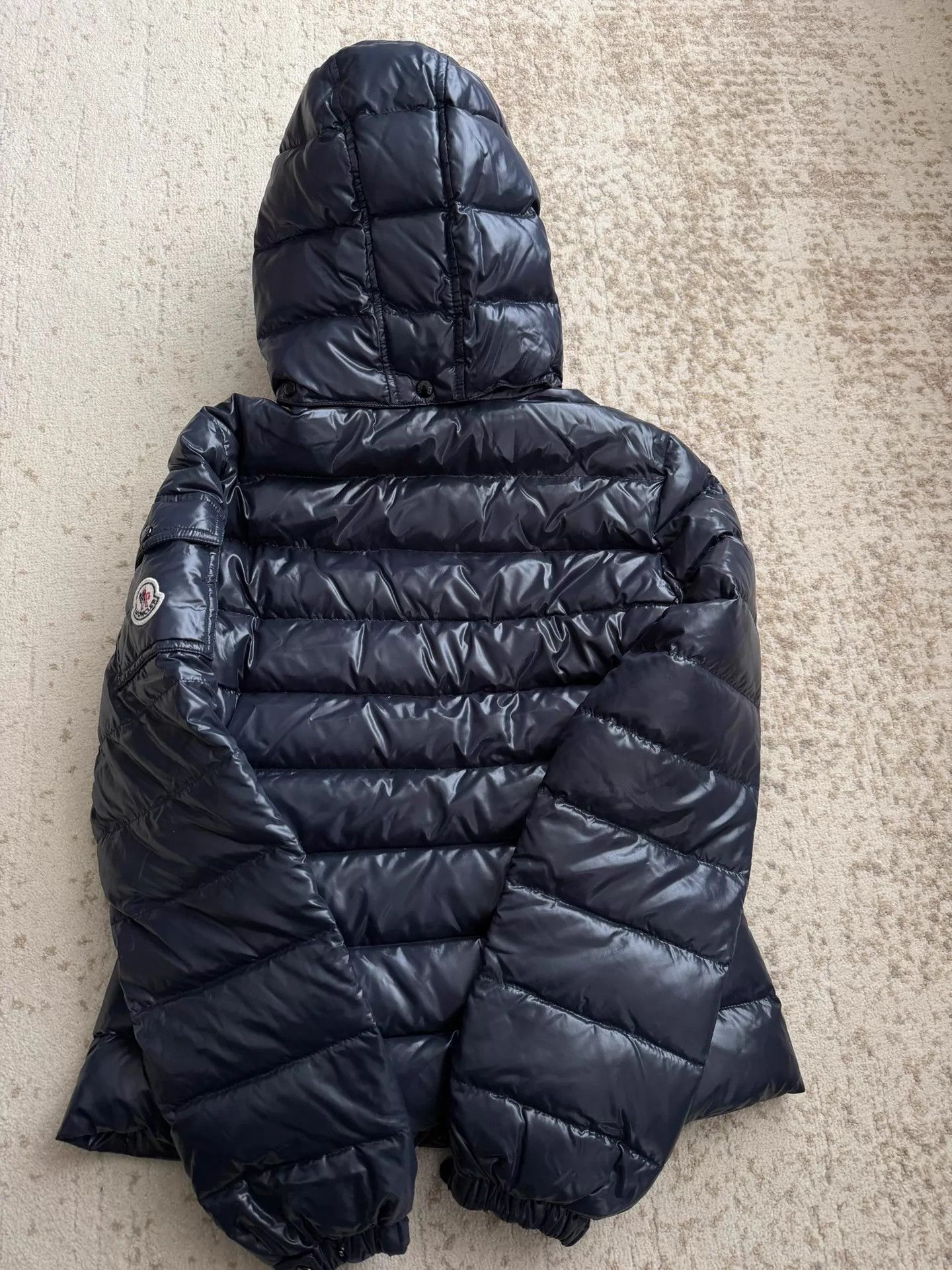 Moncler Moncler baby navy blue puffer jacket size 14Y Size XS / US 0-2 / IT 36-38 - 5 Thumbnail