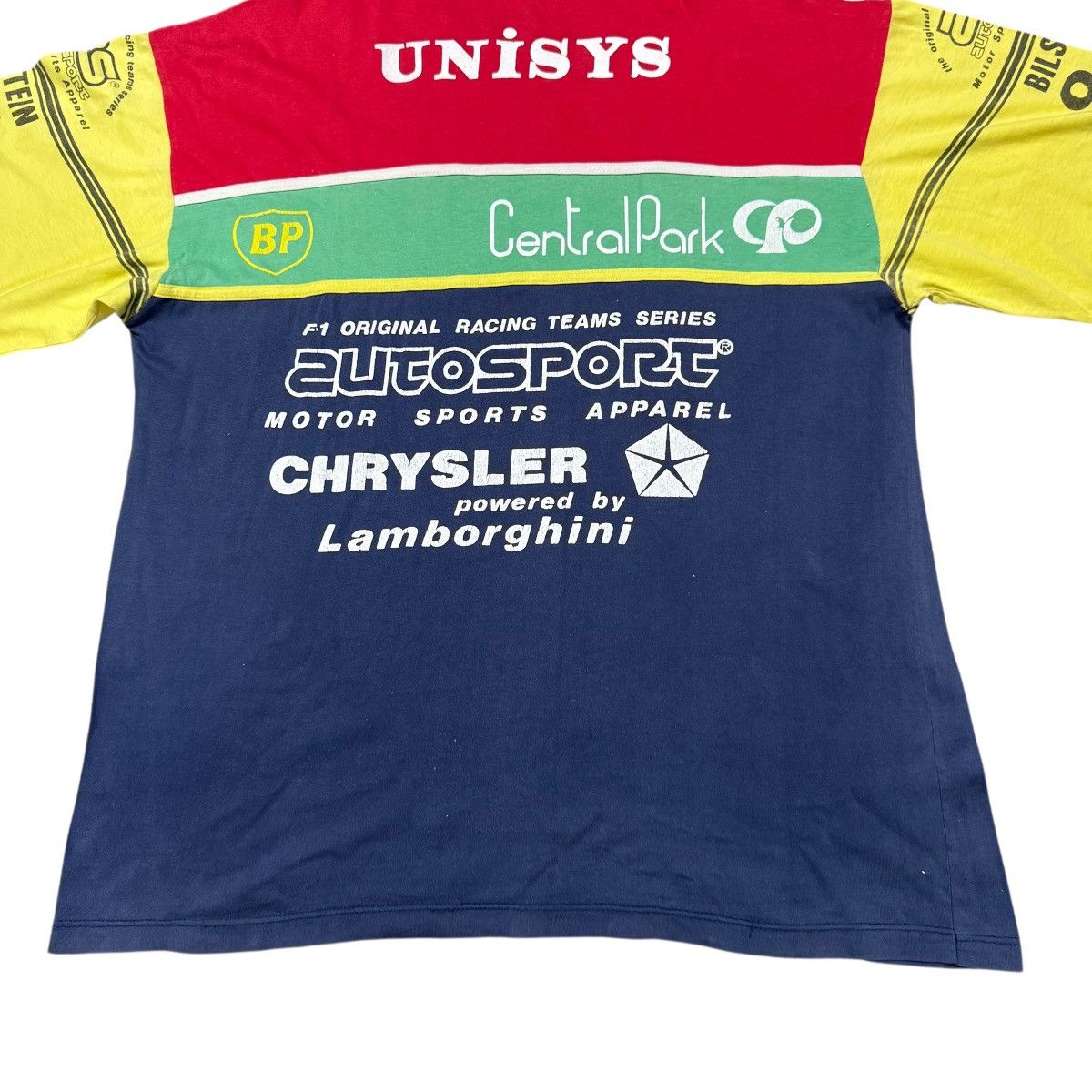 Vintage Vintage Venturi Racing Team Shirt Lamborghini Chrysler Size US M / EU 48-50 / 2 - 10 Thumbnail