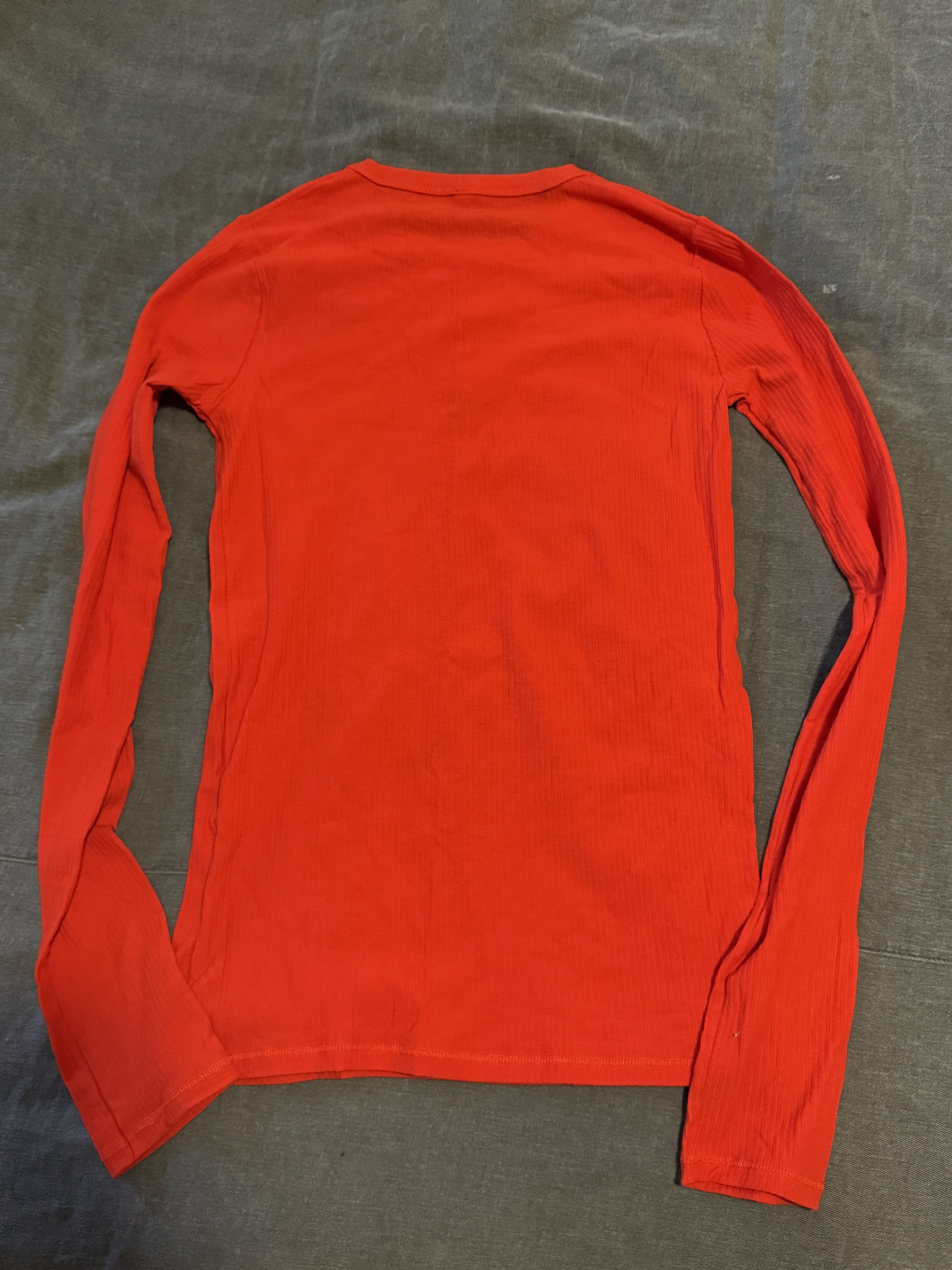 Baserange Baserange Red Heart Shirt Size S / US 4 / IT 40 - 6 Thumbnail