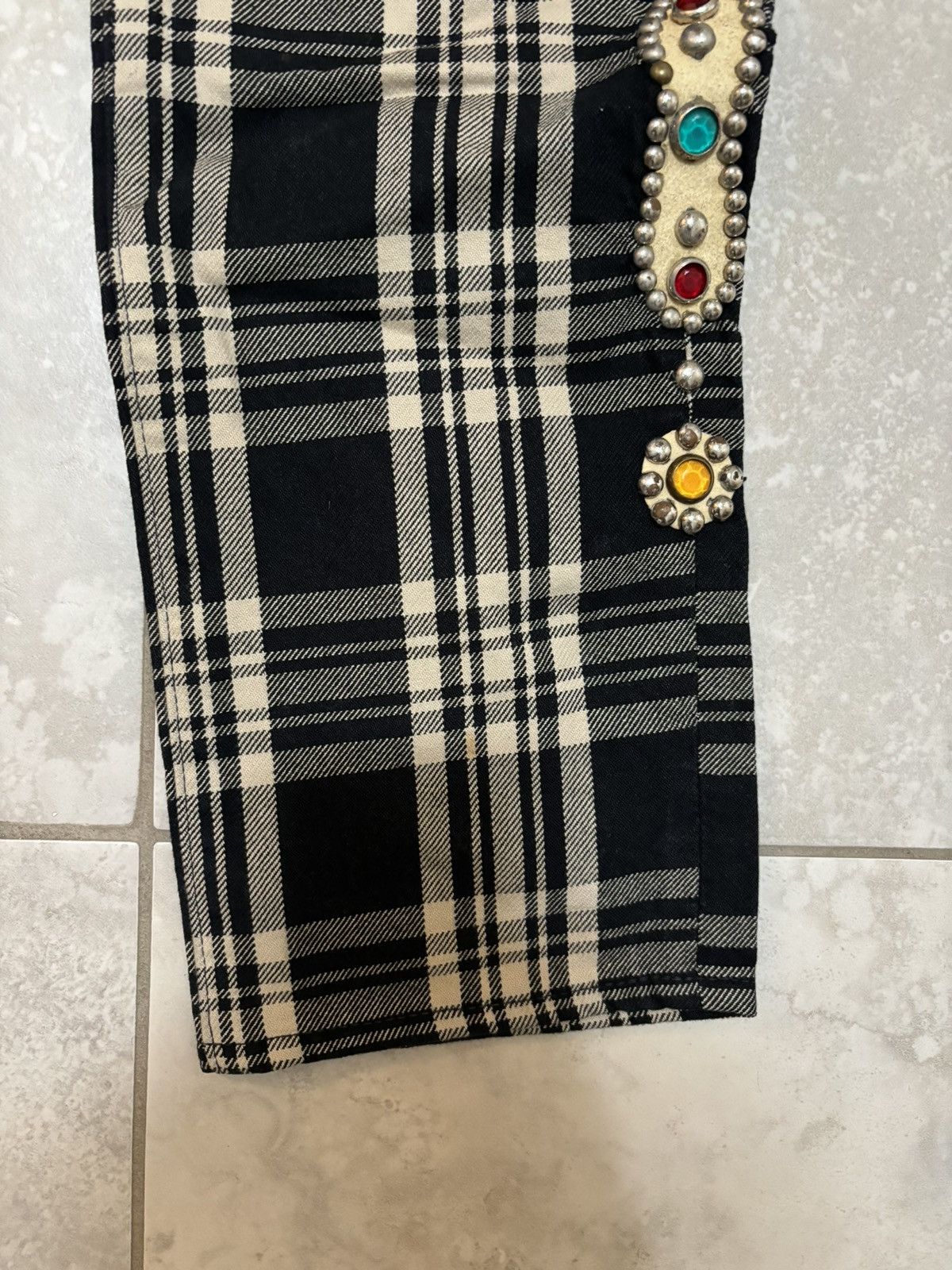 Kapital Rare FW14 1st release Kapital Kountry gemstone studded pants Size US 30 / EU 46 - 11 Thumbnail