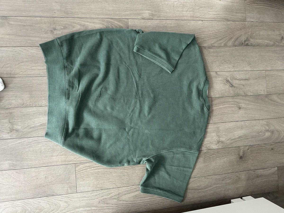 Carhartt Wip Library Green Short Sleeve Sweater Size US M / EU 48-50 / 2 - 2 Thumbnail