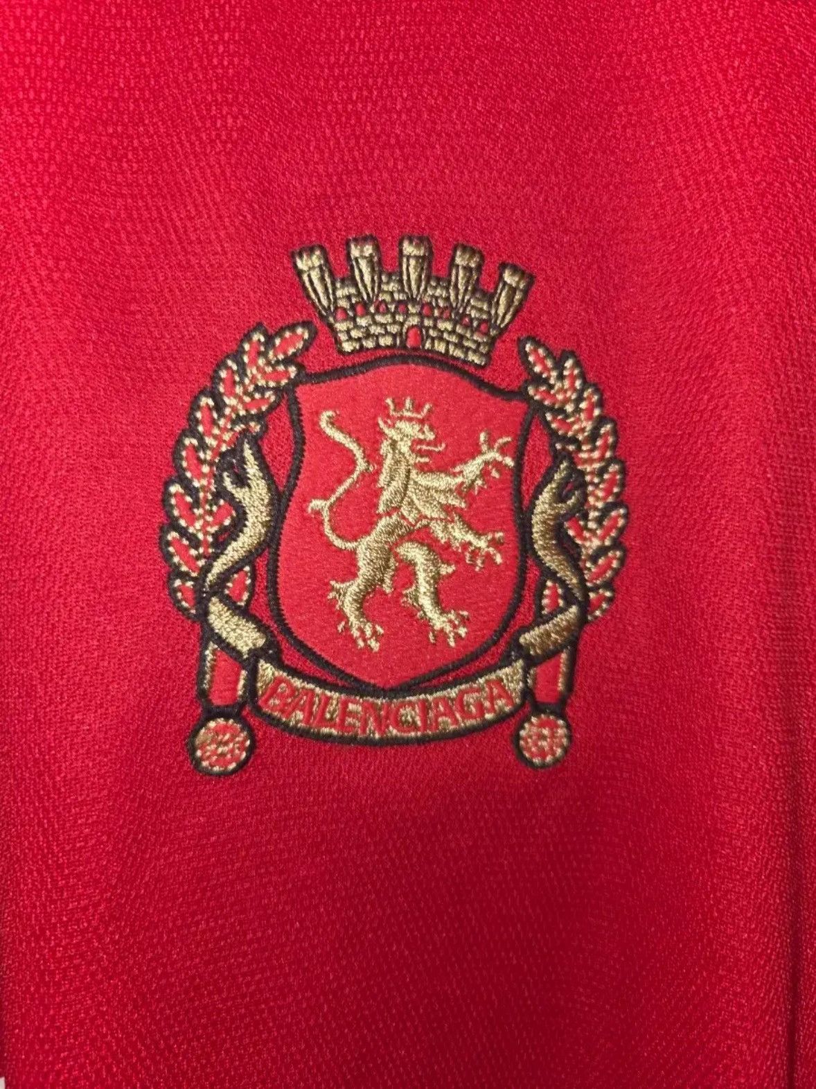 Balenciaga Balenciaga Milano Football Jersey RED Size US L / EU 52-54 / 3 - 3 Thumbnail