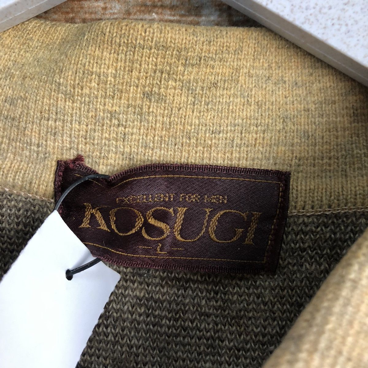 Homespun Knitwear × Japanese Brand × Vintage Kosugi japan vintage Brown shirt #A1677 Size US M / EU 48-50 / 2 - 11 Thumbnail