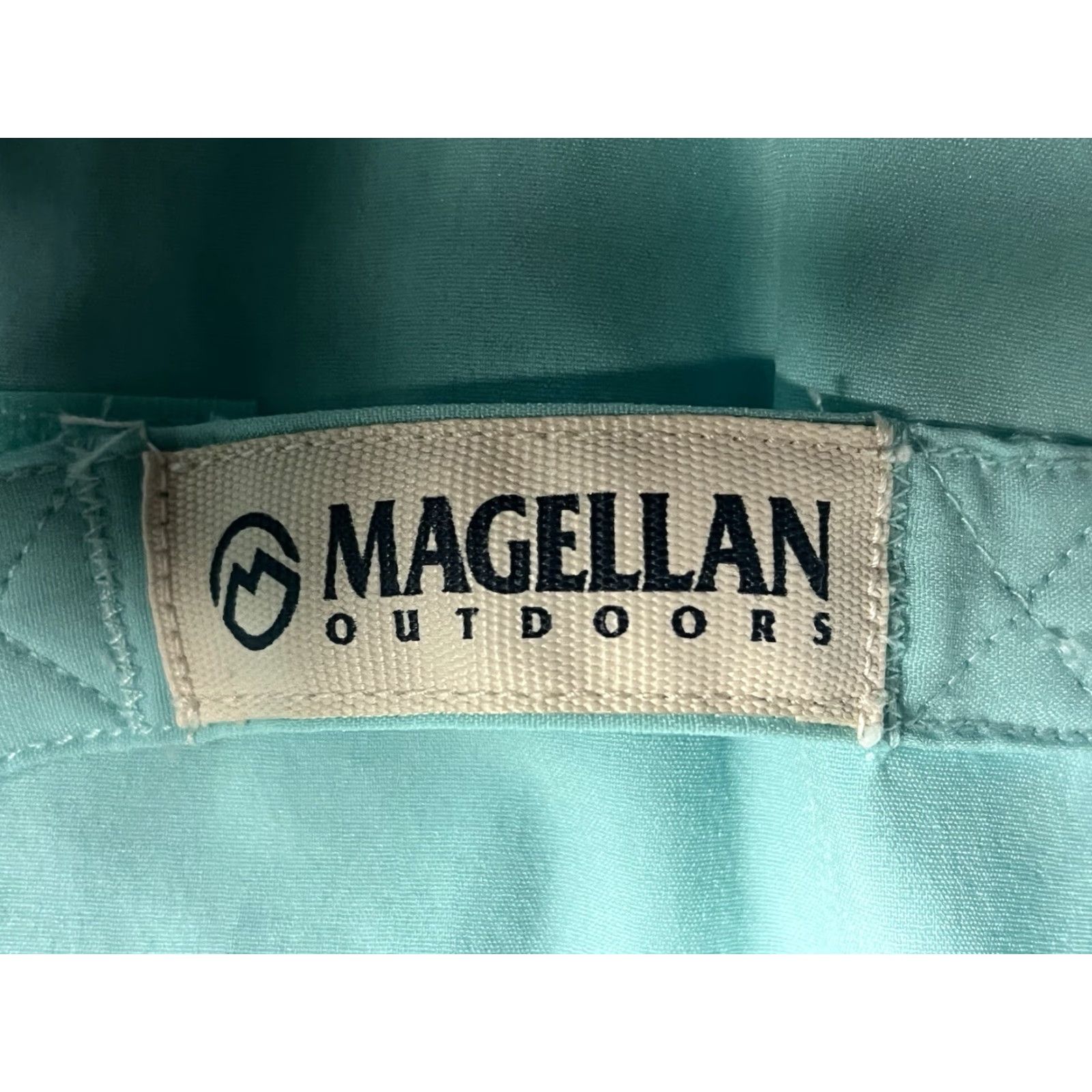 Vintage Magellan Outdoors Jacket Mens 2XL Full Zip Teal Windbreaker Fish Gear Relaxed Size US XXL / EU 58 / 5 - 7 Thumbnail