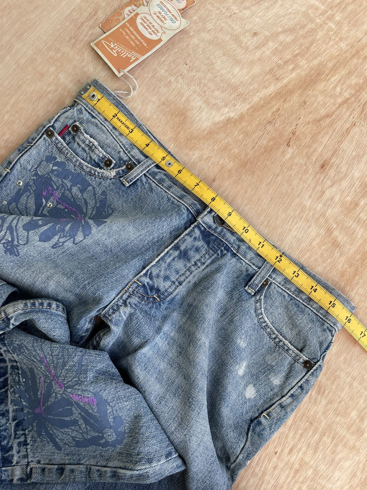 14th Addiction × If Six Was Nine × Japanese Brand Flare Holister Distressed Denim Bootcut Size US 32 / EU 48 - 8 Thumbnail