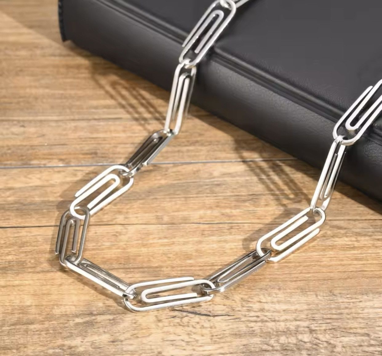 Jewelry Paperclip Chain Necklaces Size ONE SIZE - 2 Thumbnail