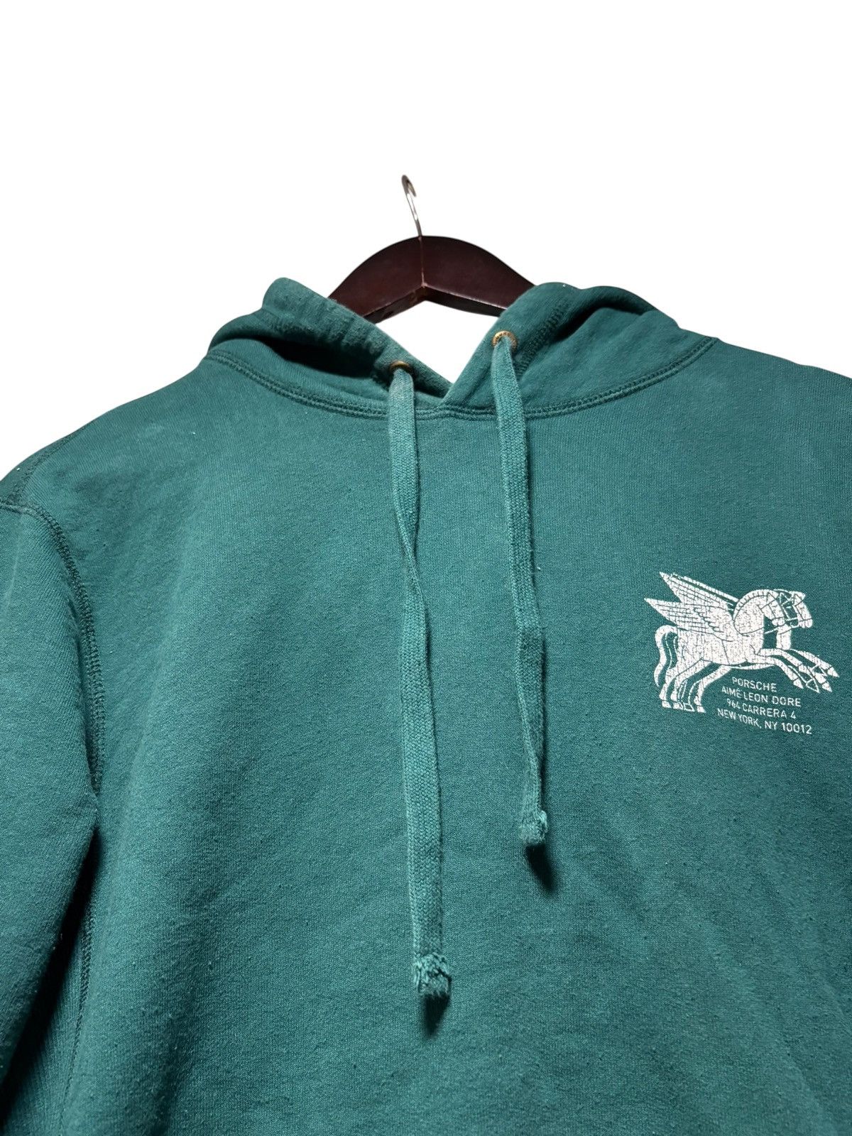 Aime Leon Dore × Porsche Design Aime Leon Dore X Porsche 964 Green Hoodie Sweatshirt Size M Size US M / EU 48-50 / 2 - 5 Thumbnail