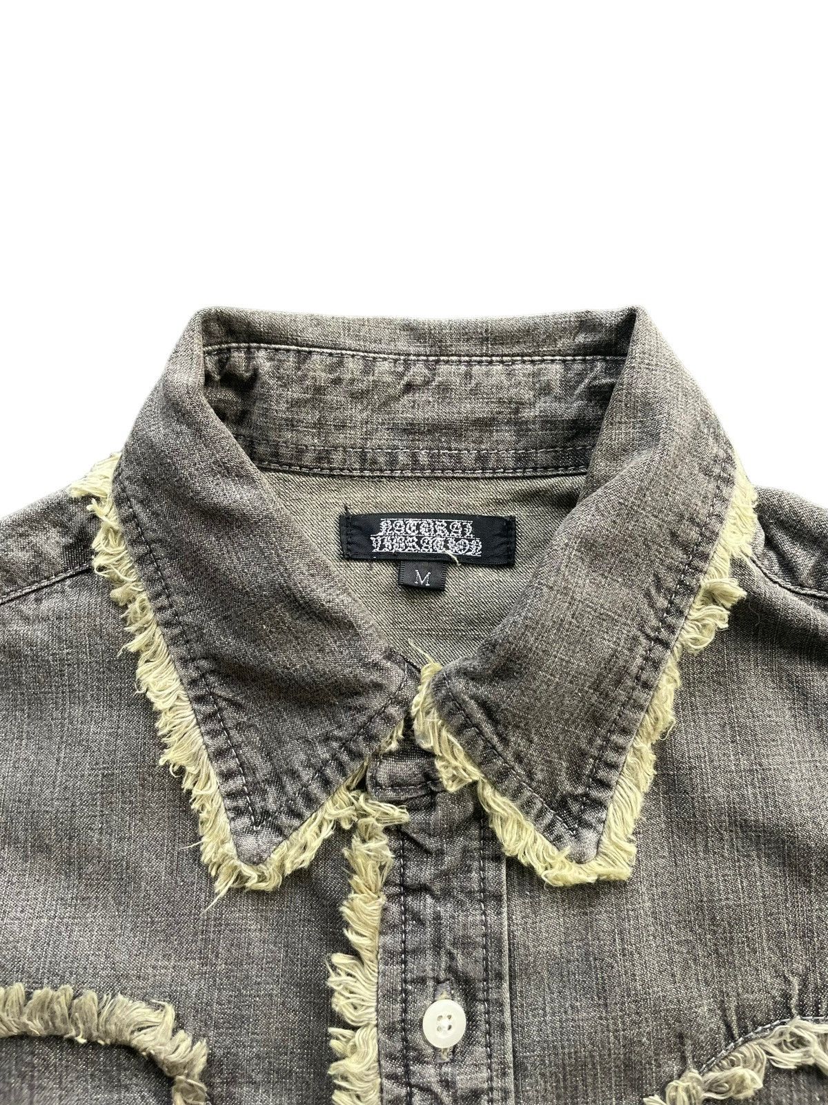 Japanese Brand Japanese Lateral Vibration Western Denim Shirt Size US M / EU 48-50 / 2 - 4 Thumbnail