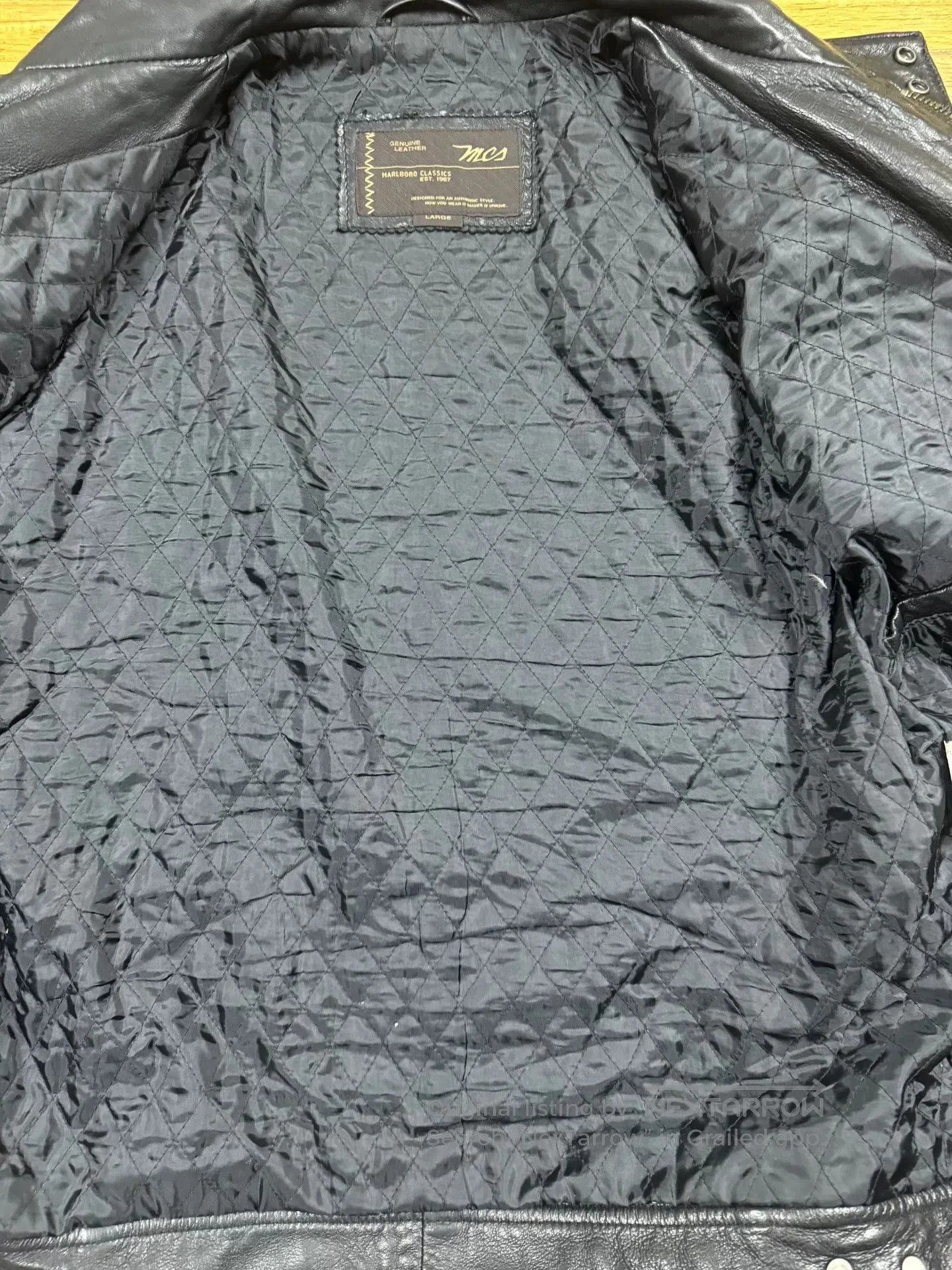 Vintage Genuine MCS Leather Jacket for Business Casual. Size US L / EU 52-54 / 3 - 3 Thumbnail