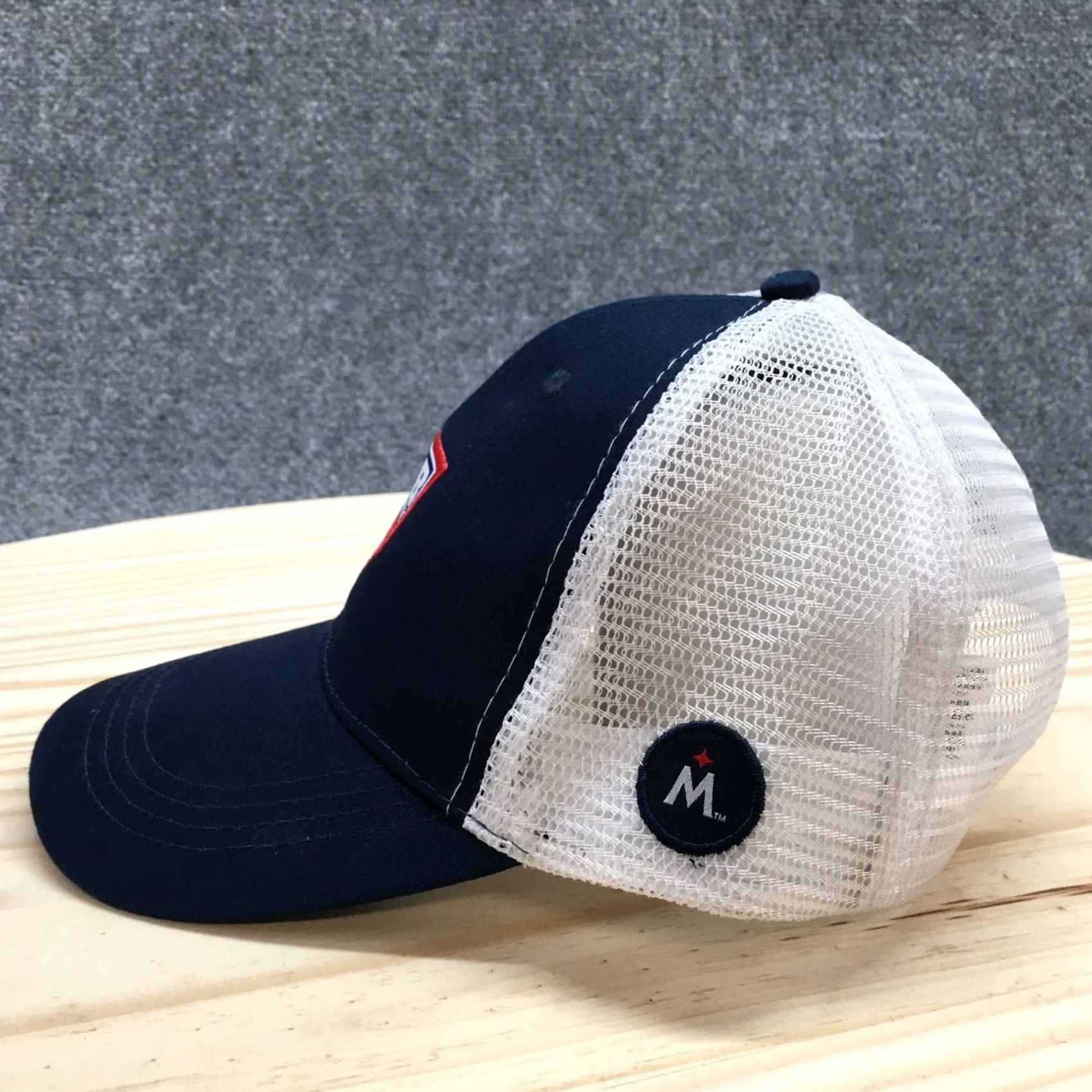 MLB BDA Sports MLB Network Trucker Hat Unisex Blue OSFA Curved Brim Embroidered Logo Hat Size ONE SIZE - 5 Thumbnail