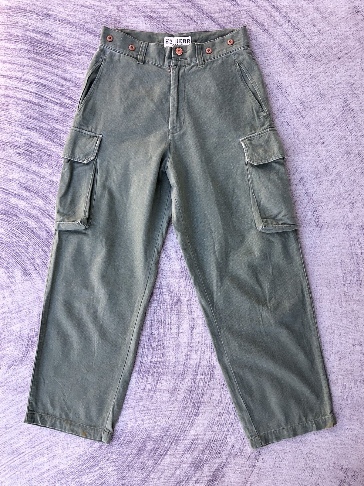 Seditionaries Cargo Trousers Military With 6 Pocket Workware Pants Size US 28 / EU 44 - 1 Thumbnail