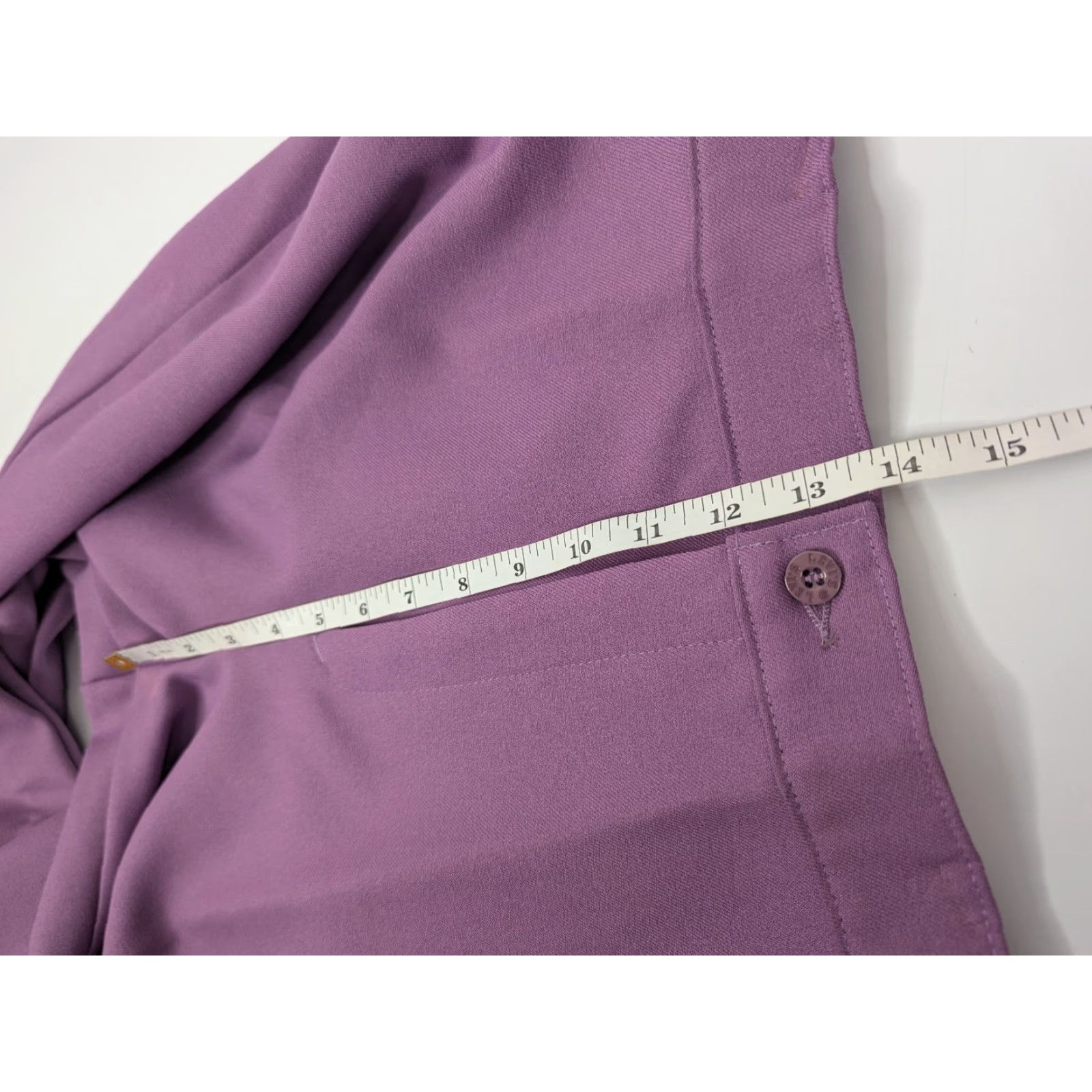 Vtg Levi's Bend Over Pants Women's 20S Purple Straight Wide Leg Pant