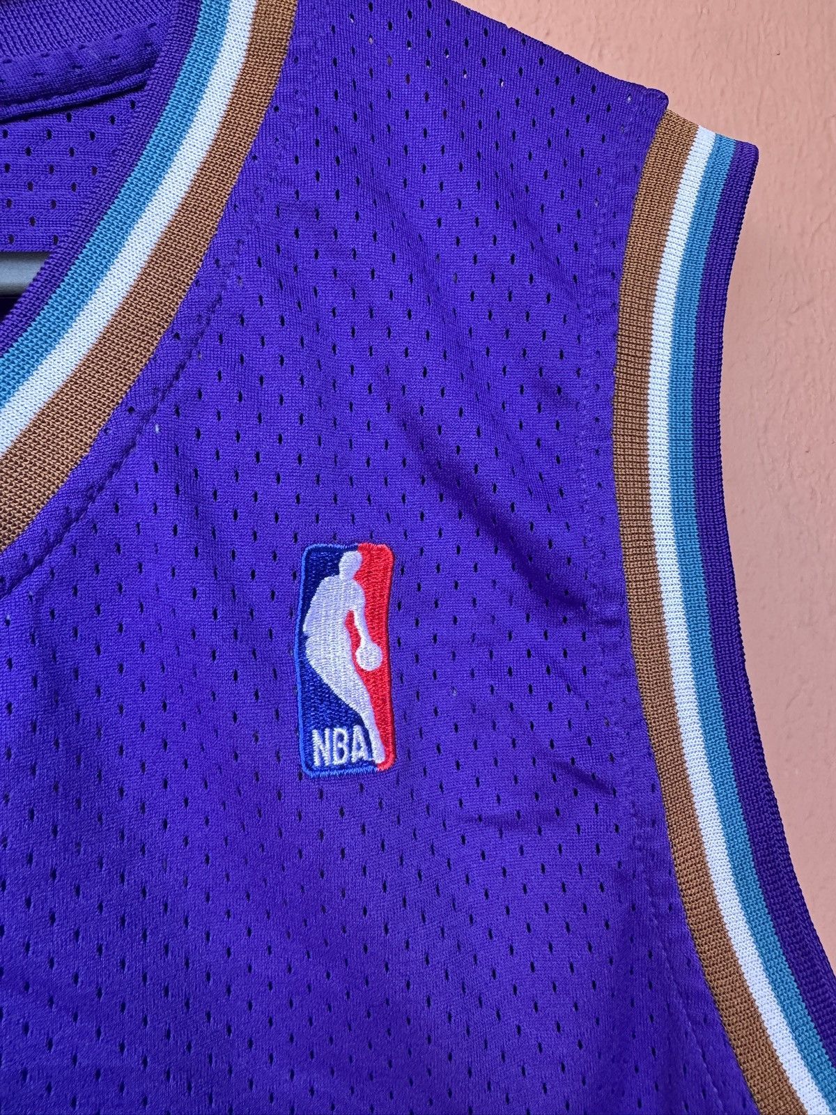 Adidas Maillot NBA Utah Jazz Karl Malone #32 Hardwood Classics Size US L / EU 52-54 / 3 - 8 Thumbnail