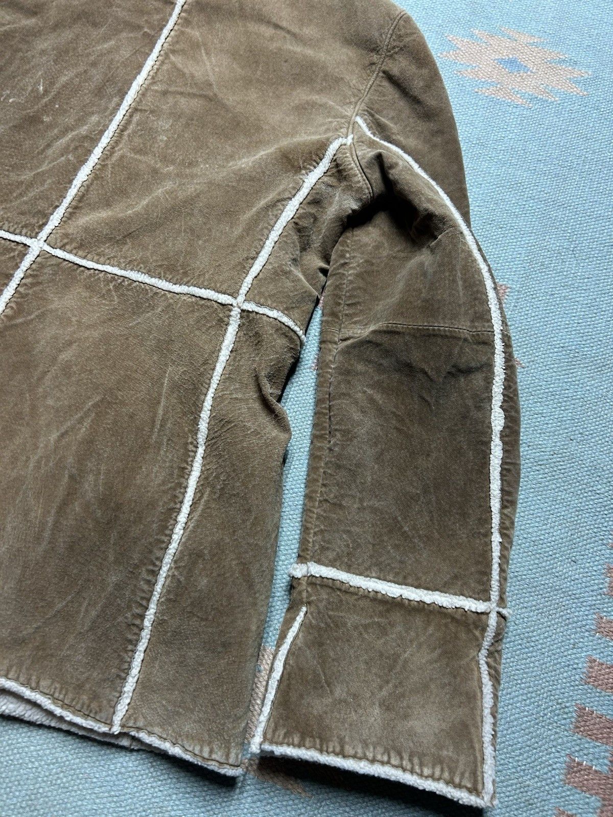 Vintage St. John’s bay Sherpa lined suede jacket penny lane coat M Size M / US 6-8 / IT 42-44 - 10 Thumbnail