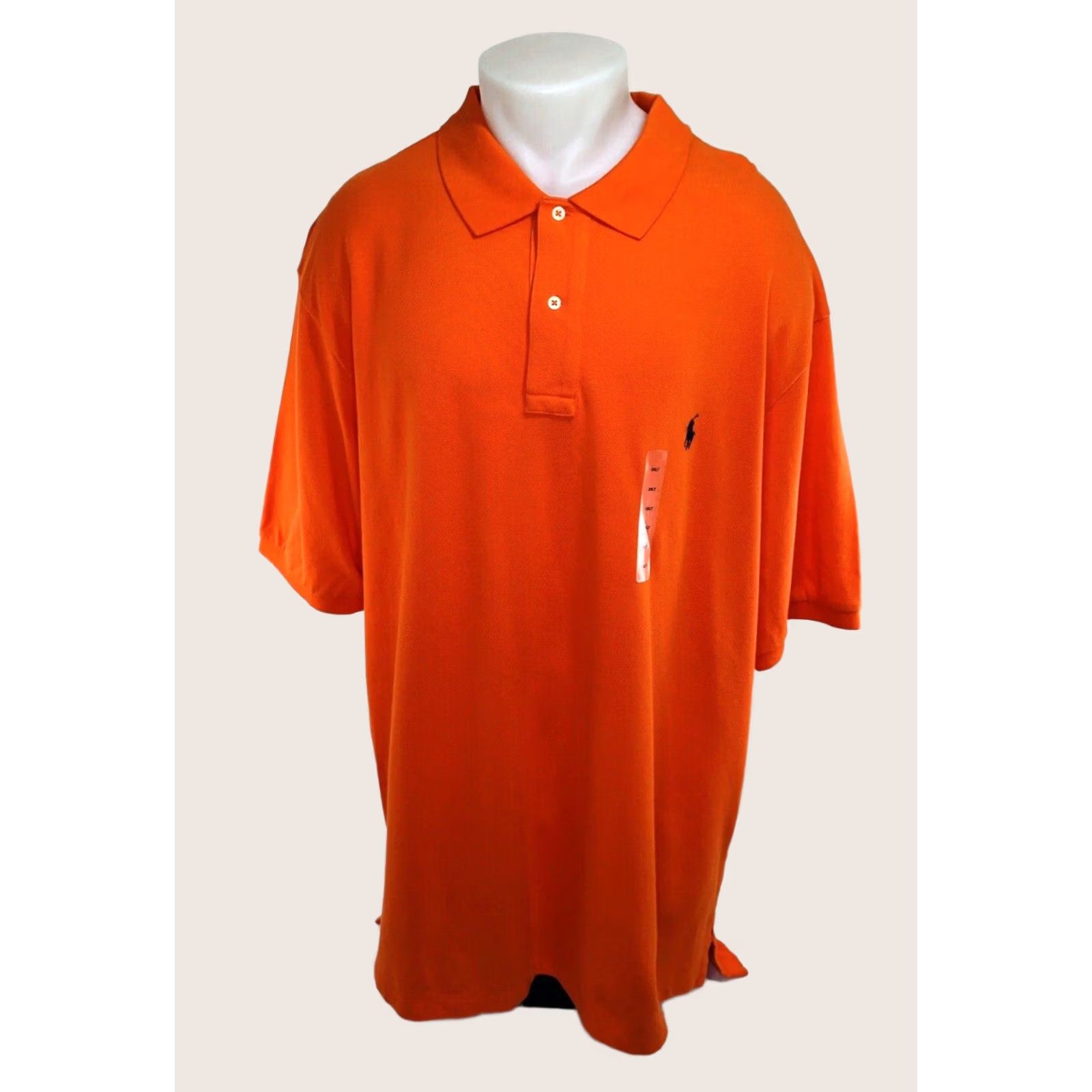 Ralph Lauren VINTAGE POLO RALPH LAUREN Embroidered Pony NEW w TAGS Mens 2XL TALL Polo Shirt Size US XXL / EU 58 / 5 - 1 Thumbnail
