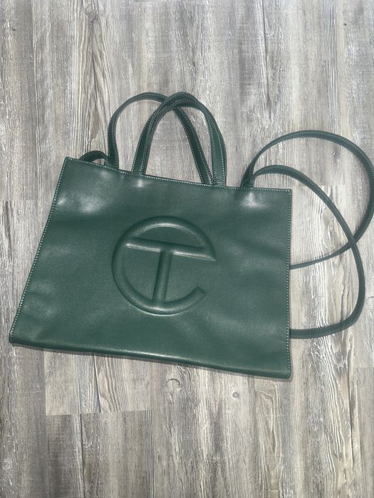 Telfar Medium Dark Olive Telfar Bag Grailed