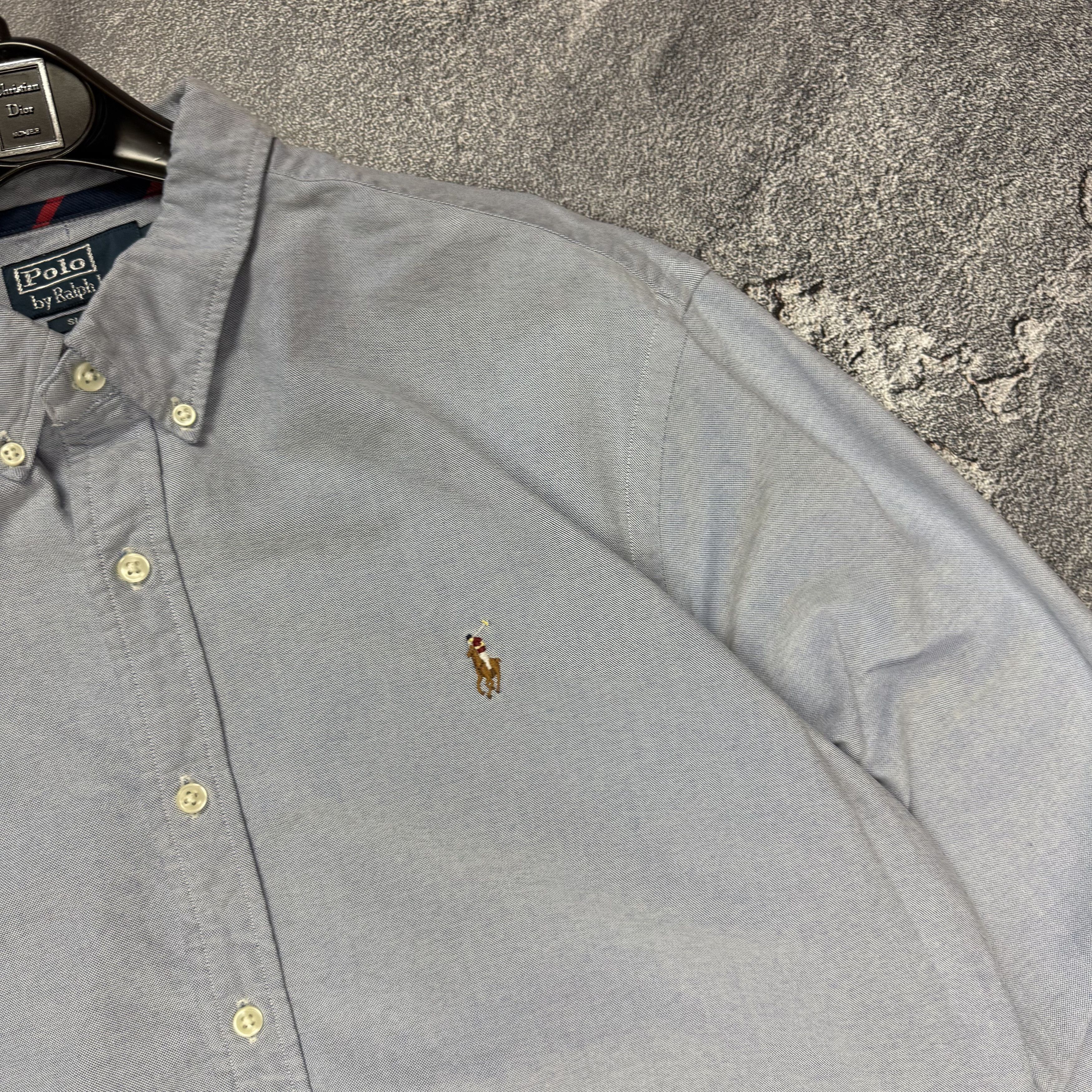Polo Ralph Lauren Polo Ralph Lauren Shirt Blue Size XL Size US XL / EU 56 / 4 - 4 Thumbnail