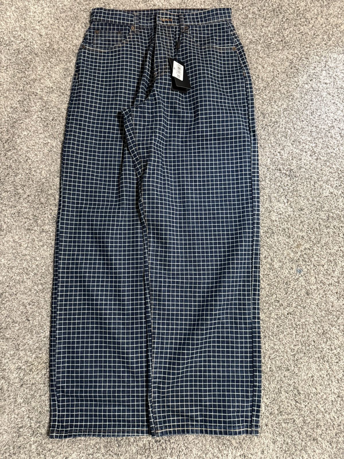 The GV Gallery GVG Checkered Denim Size US 30 / EU 46 - 1 Thumbnail