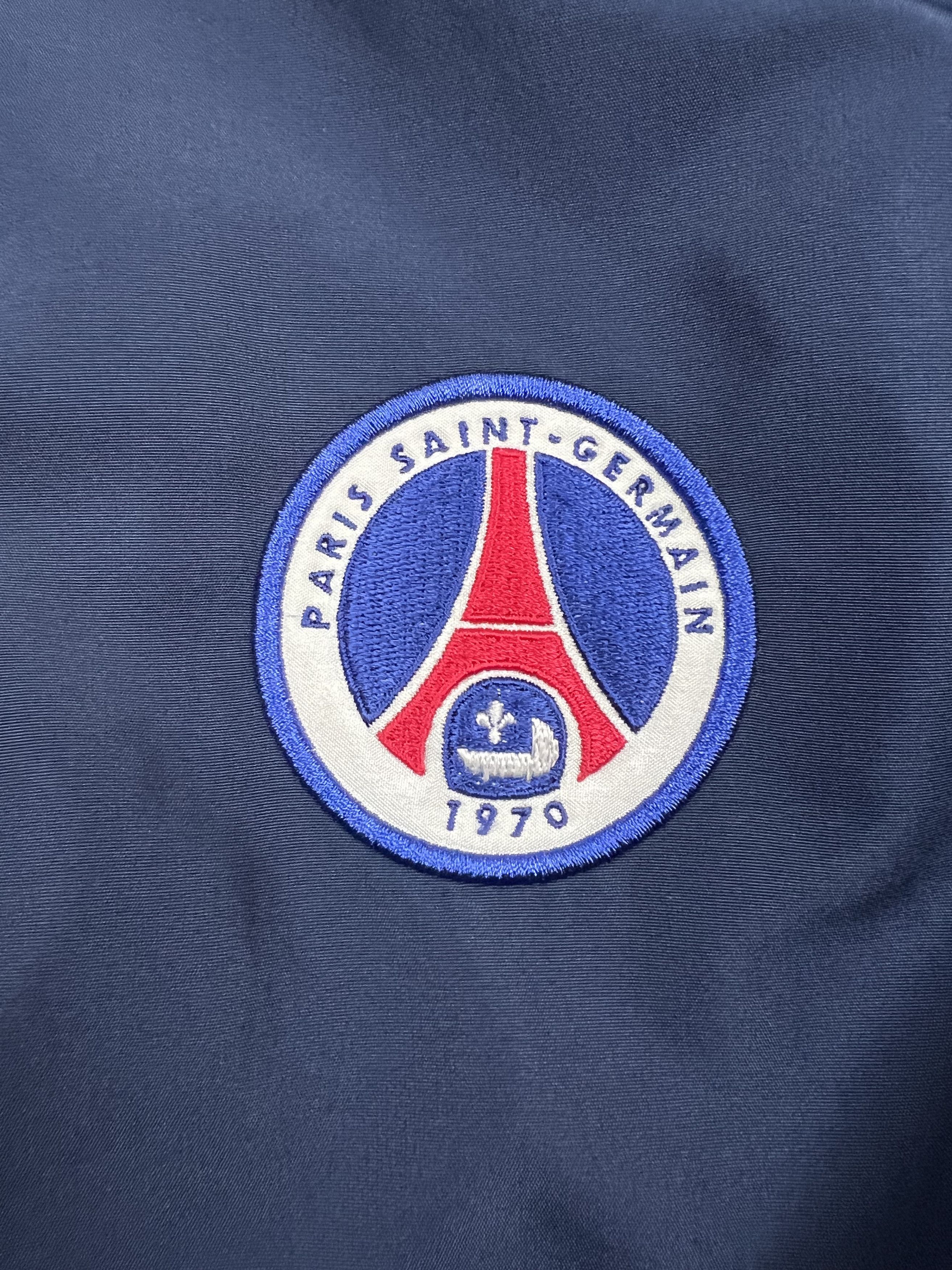 Nike × Vintage Vintage Nike x PSG Windbreaker Jacket Y2K XL Size US XL / EU 56 / 4 - 4 Thumbnail