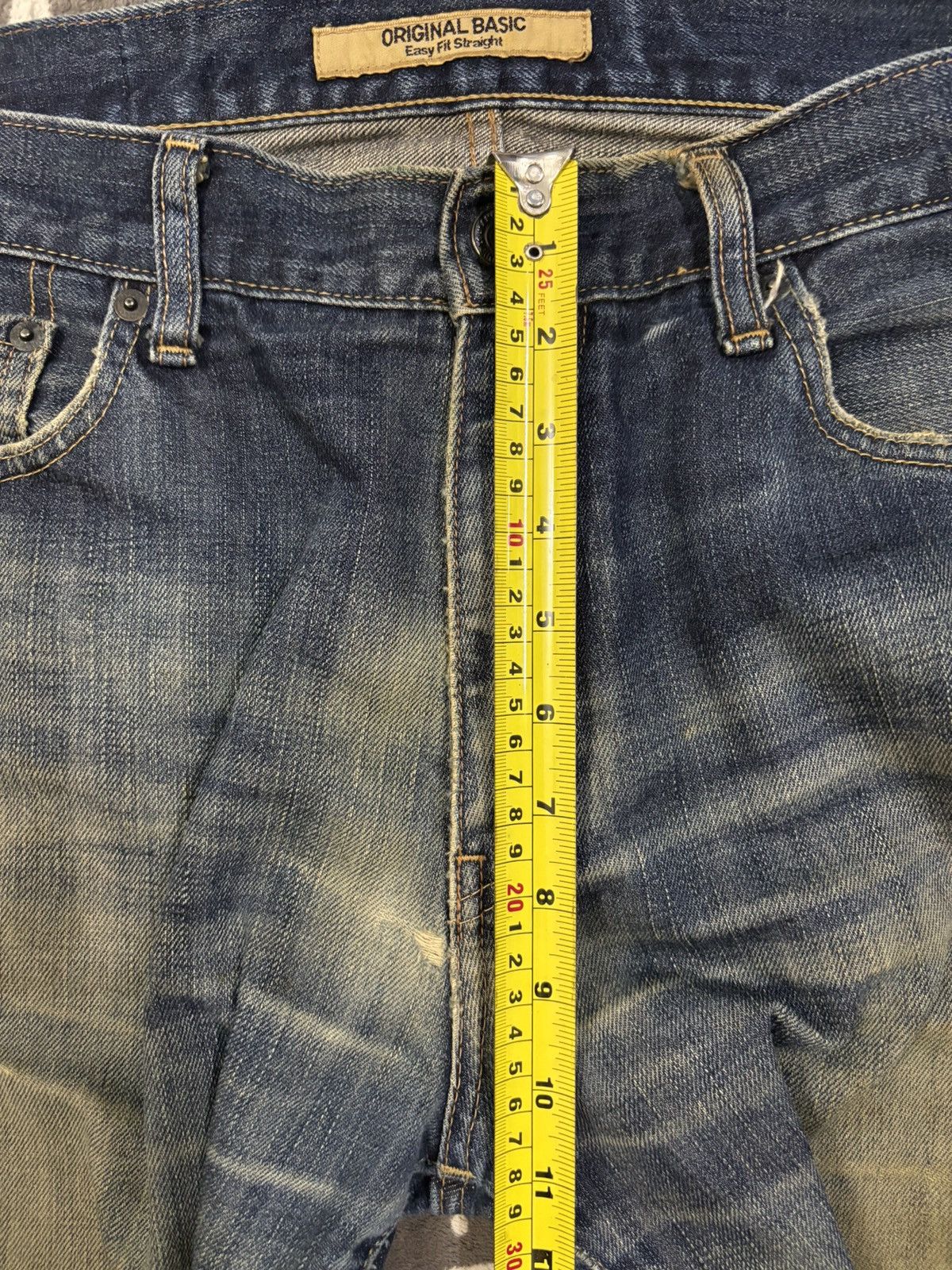 Undercover × Uniqlo Vintage Uniqlo S003 Mud Wash Baggy Distressed Grunge Jeans Size US 34 / EU 50 - 15 Thumbnail