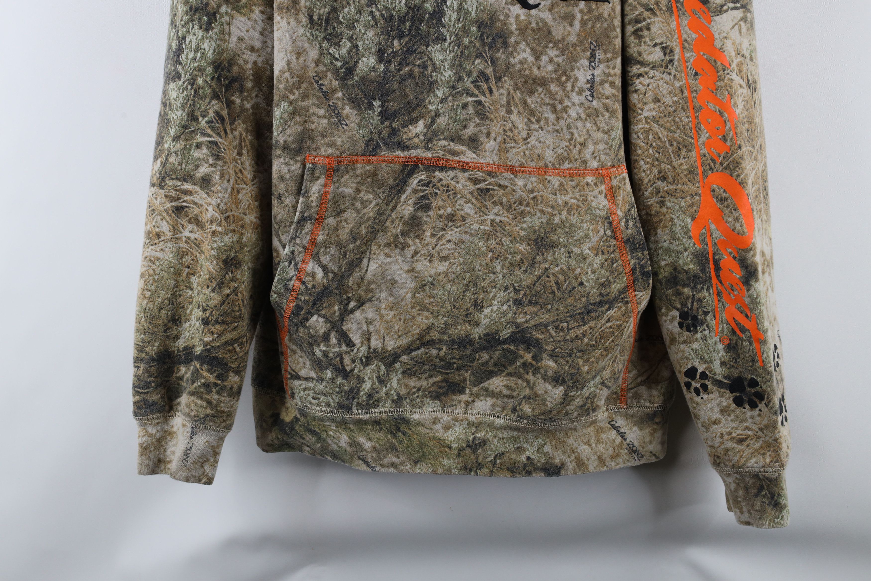Cabelas × Vintage Vintage Cabelas Predator Quest Camouflage Hoodie Sweatshirt Size US M / EU 48-50 / 2 - 3 Thumbnail