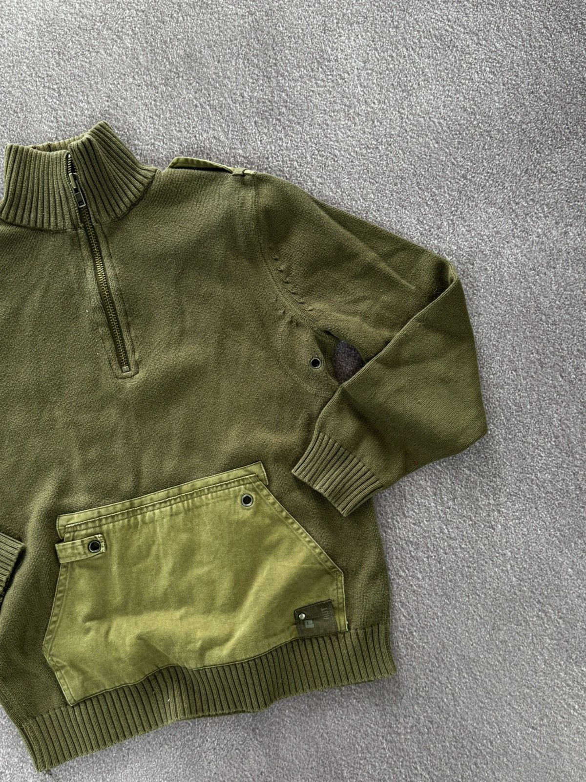 Japanese Brand VTG Streetwear Junya Watanabe Kapital Style Japanese Sweater Size US S / EU 44-46 / 1 - 5 Thumbnail