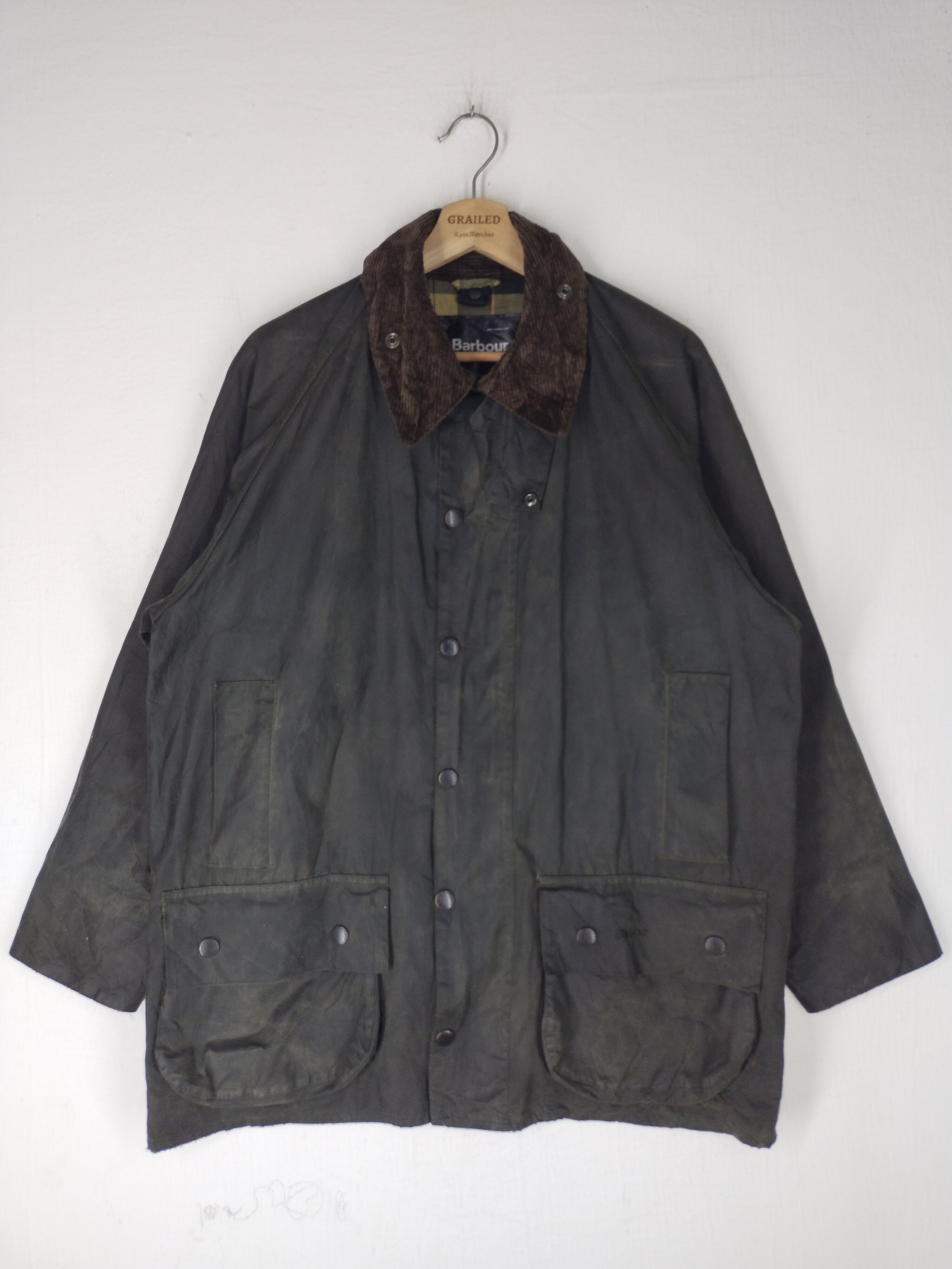 Barbour Barbour Vintage Beaufort Faded Jacket Size US L / EU 52-54 / 3 - 1 Thumbnail
