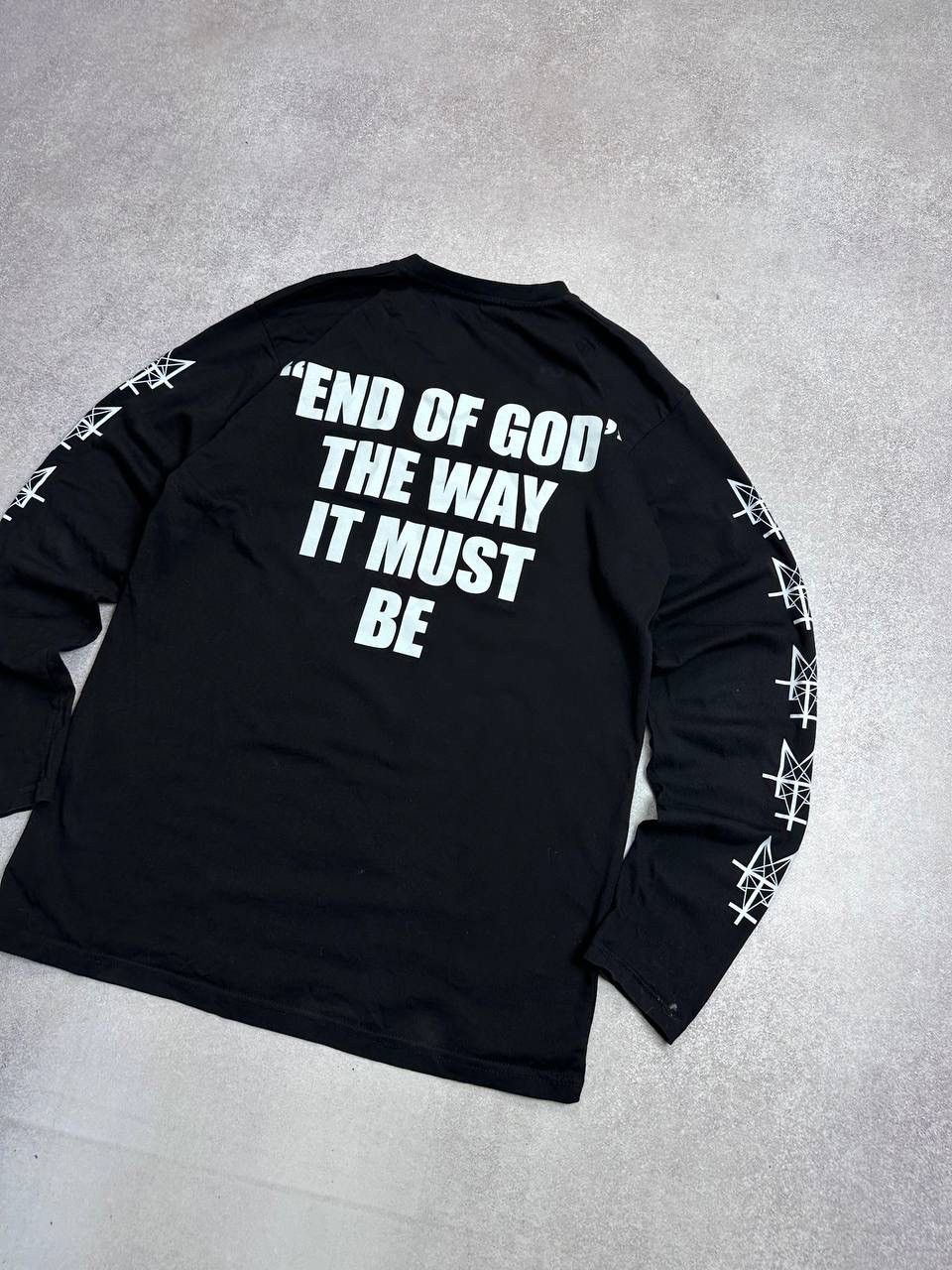 Band Tees Deicide Dark Metal End Of Boxy Longsleeve Shirt L Size US L / EU 52-54 / 3 - 2 Thumbnail