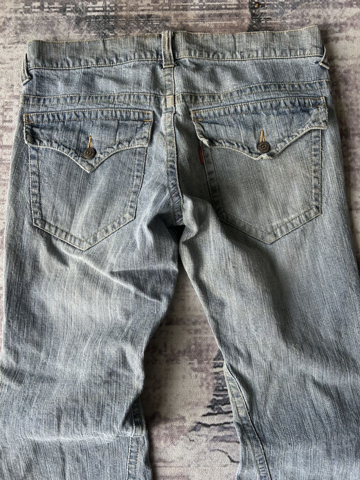 Tornado Mart Tornado Mart Denim Flared Size US 34 / EU 50 - 9 Thumbnail