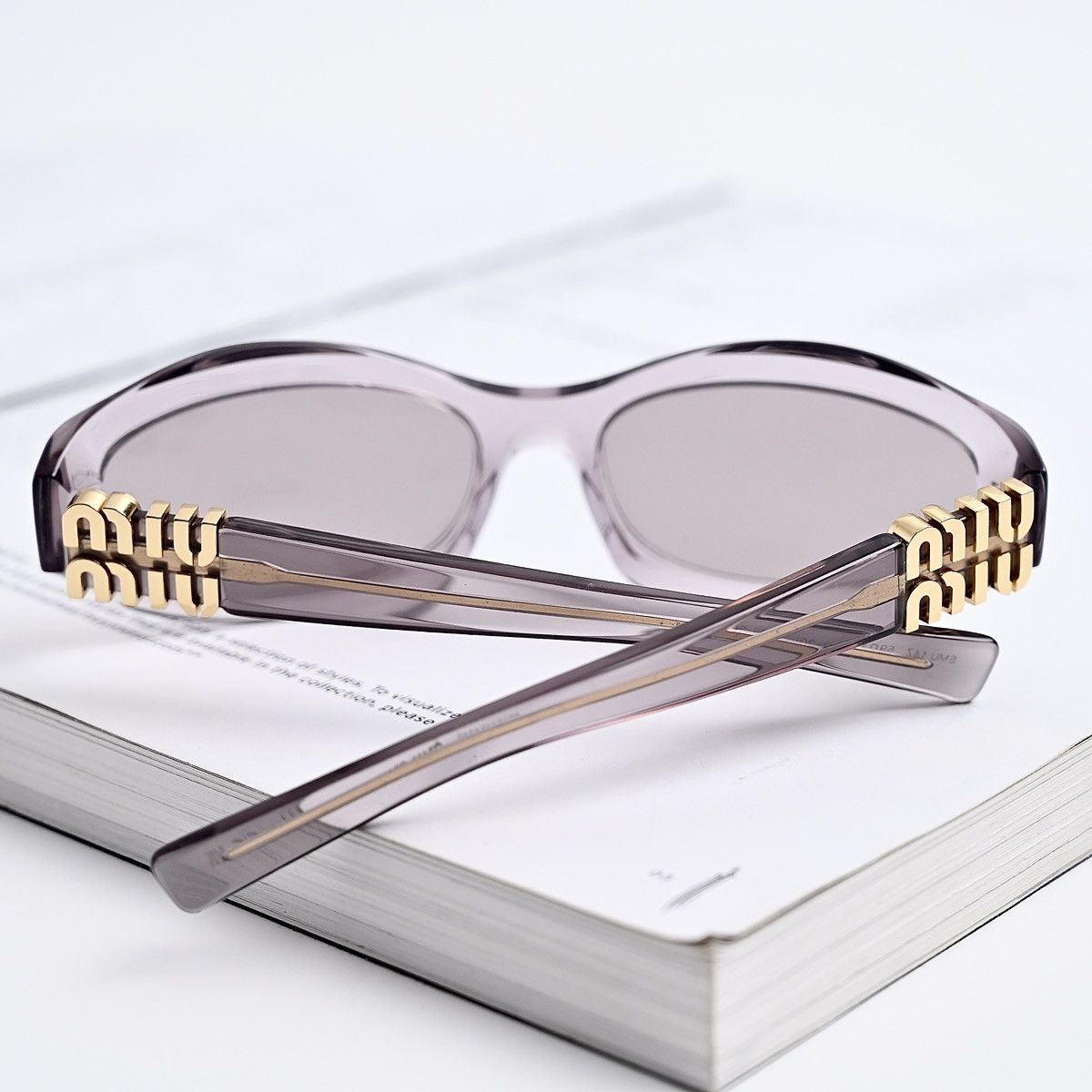 Miu Miu MIU MIU 0MU 14ZS SUNGLASSES Size ONE SIZE - 10 Thumbnail