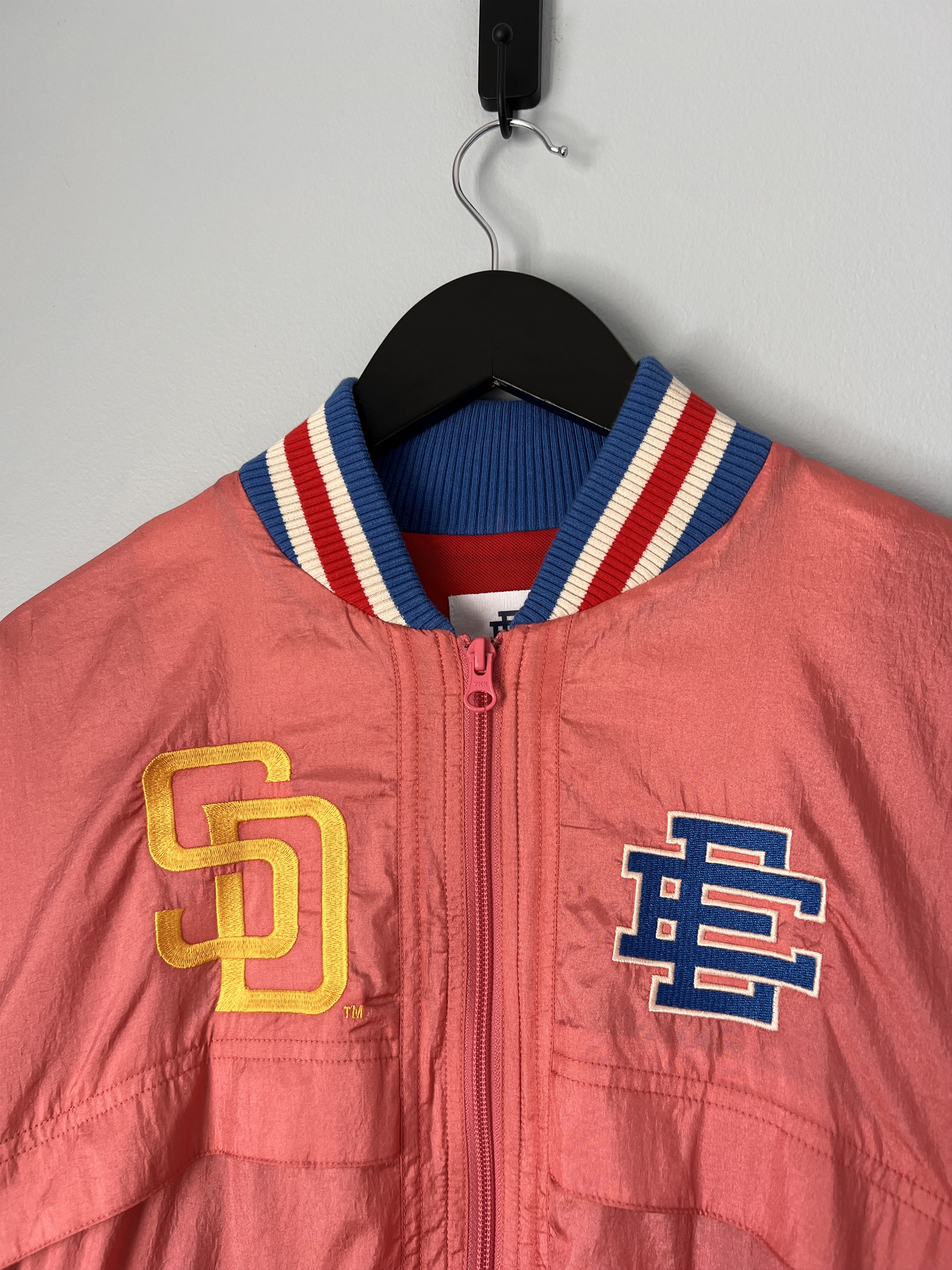 Eric Emanuel Eric Emanuel San Diego Padres Windbreaker in Pink Size US L / EU 52-54 / 3 - 2 Thumbnail