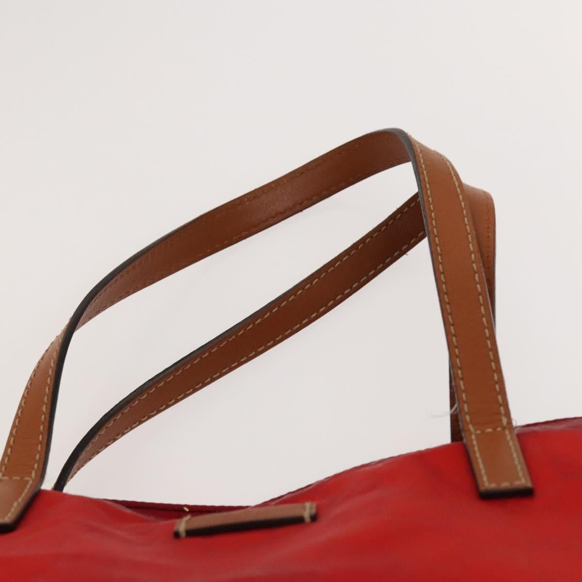 Gucci GUCCI GG Canvas Tote Bag Nylon Red Gold Size ONE SIZE - 8 Thumbnail