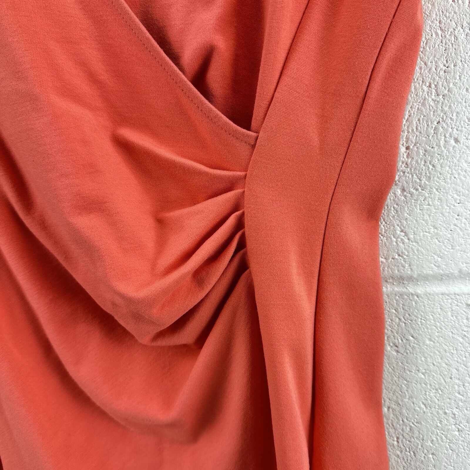 Kenneth Cole Kenneth Cole NY Stretch Exposed Zipper Cap Sleeve Dress Sz 8 Size M / US 6-8 / IT 42-44 - 6 Thumbnail