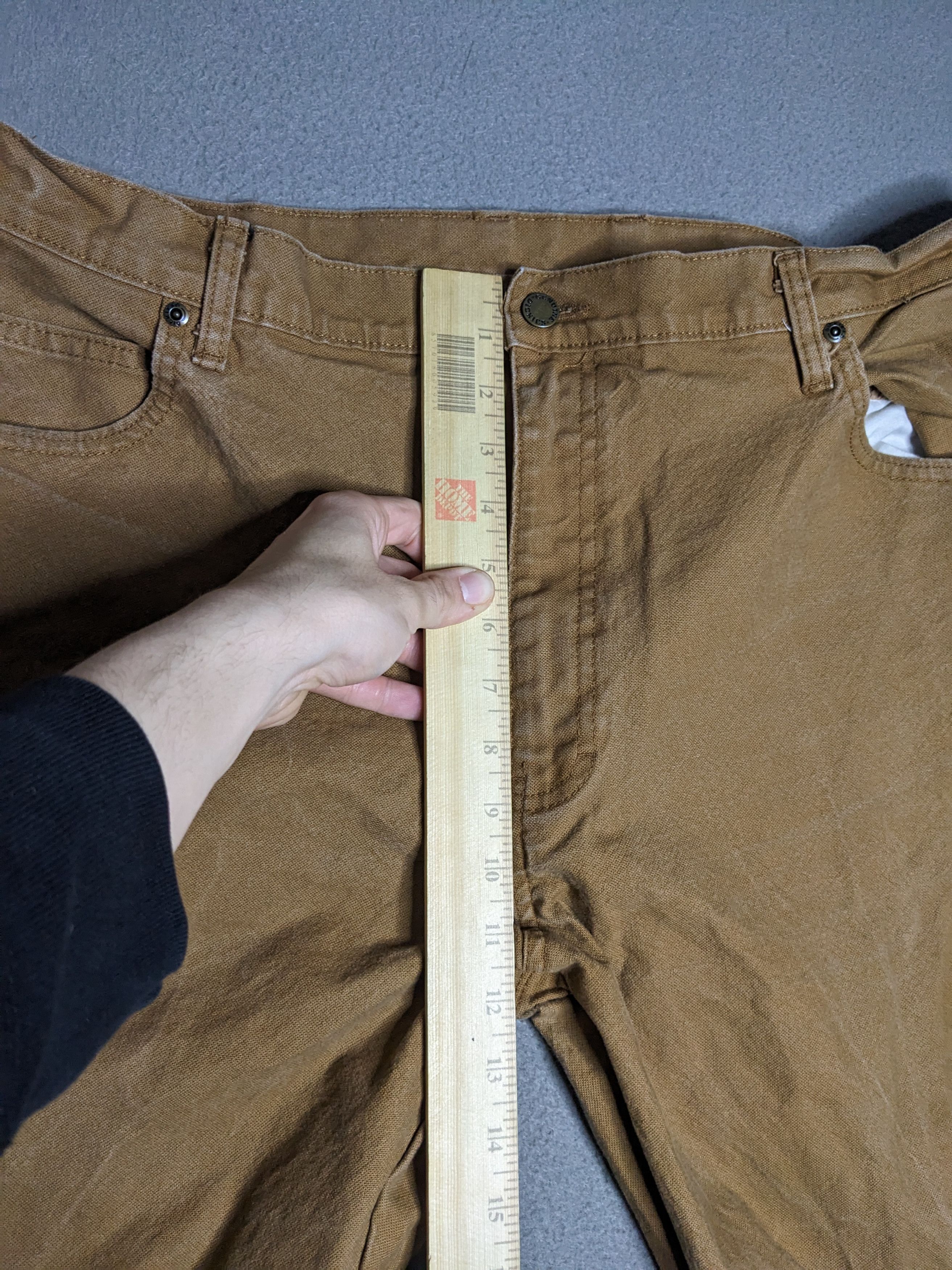 Dickies Dickies Carpenter Pants 38x30 Canvas Beige Distressed Faded Size US 38 / EU 54 - 15 Thumbnail