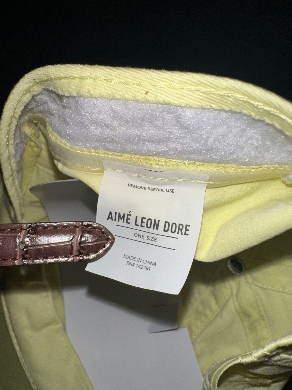 Aime Leon Dore Aime Leon Dore Satin Floral A Hat Size ONE SIZE - 7 Thumbnail