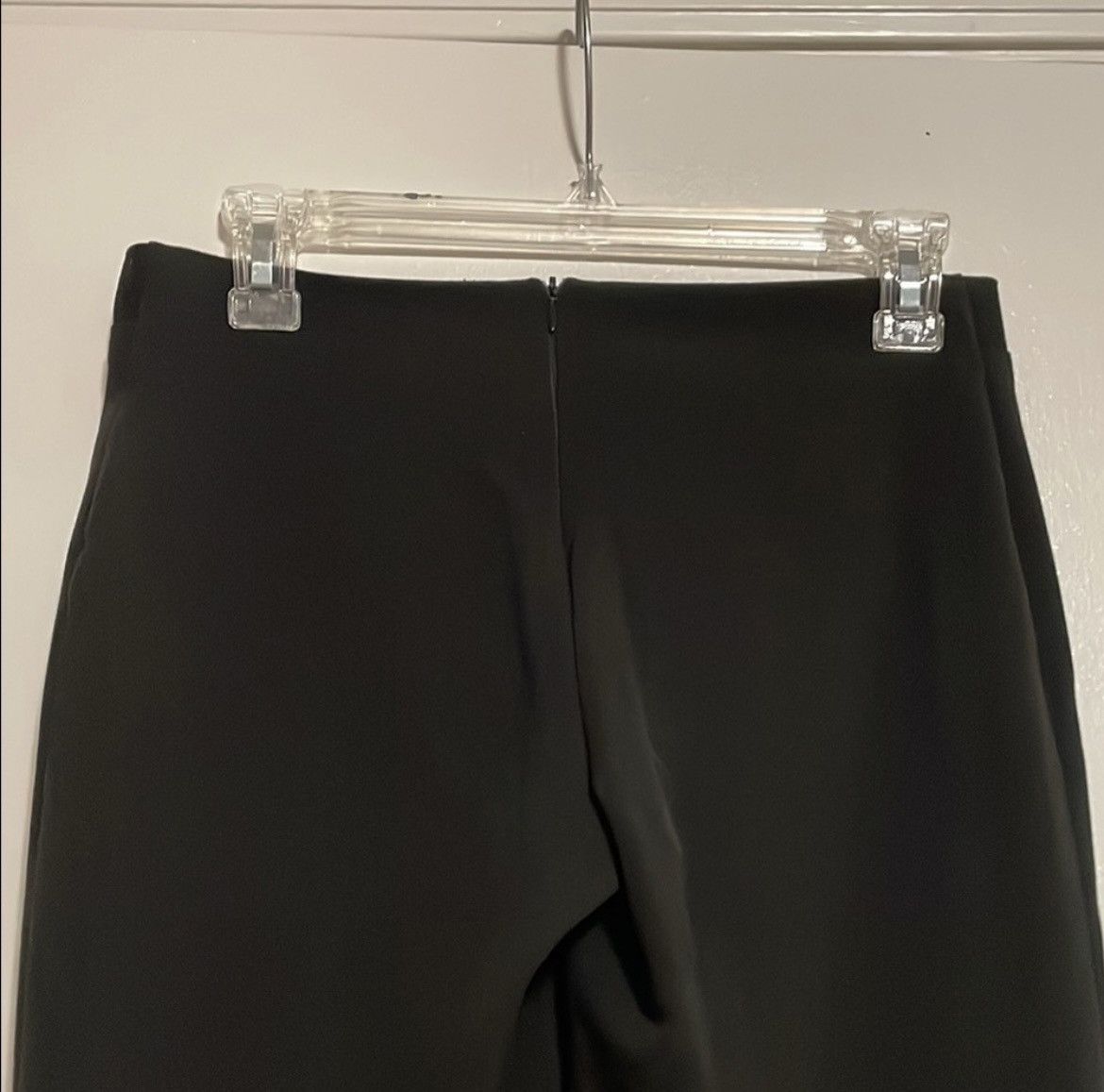 XOXO XOXO Black Straight Leg Pants Size 27" / US 4 / IT 40 - 3 Thumbnail