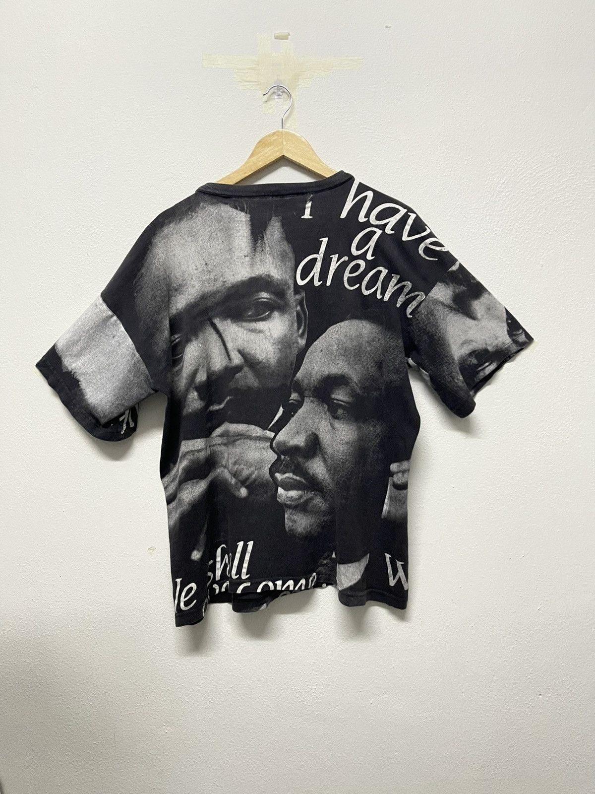 Rap Tees 90s MARTIN LUTHER KING “I HAVE A DREAM” AOP TSHIRT Size US XL / EU 56 / 4 - 2 Thumbnail