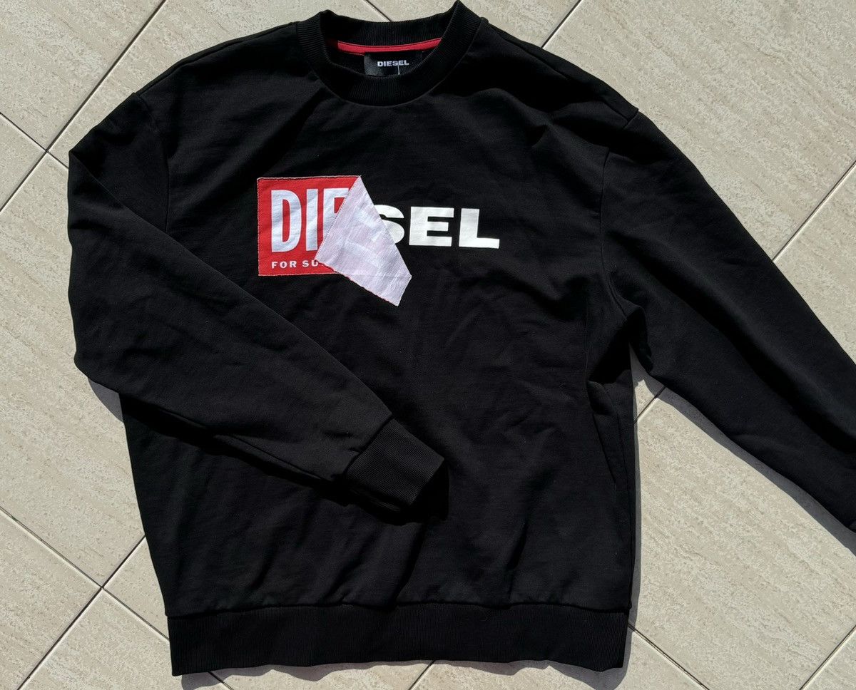 Diesel crewneck sweatshirt with logo